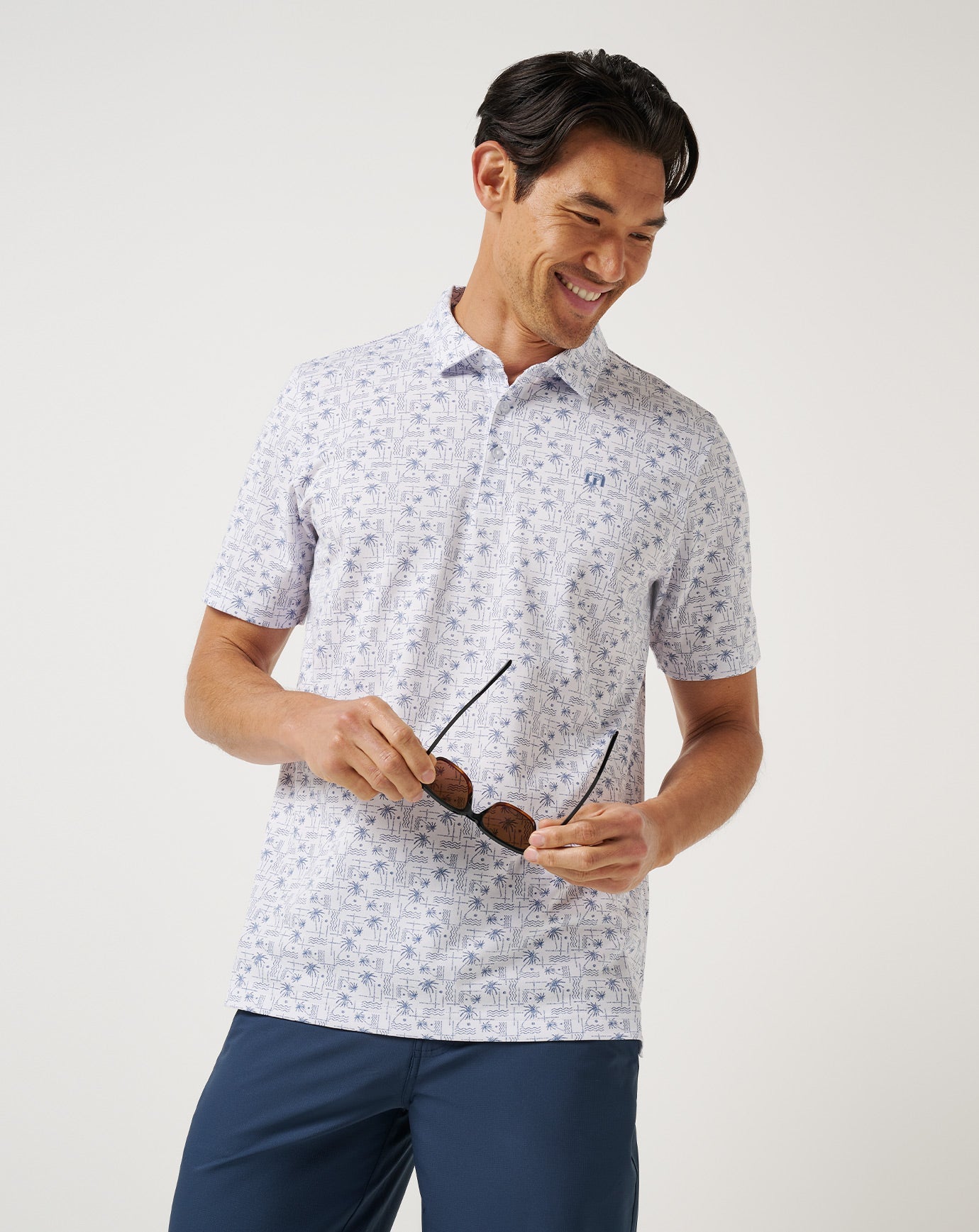 Men Crystal Sea Polo