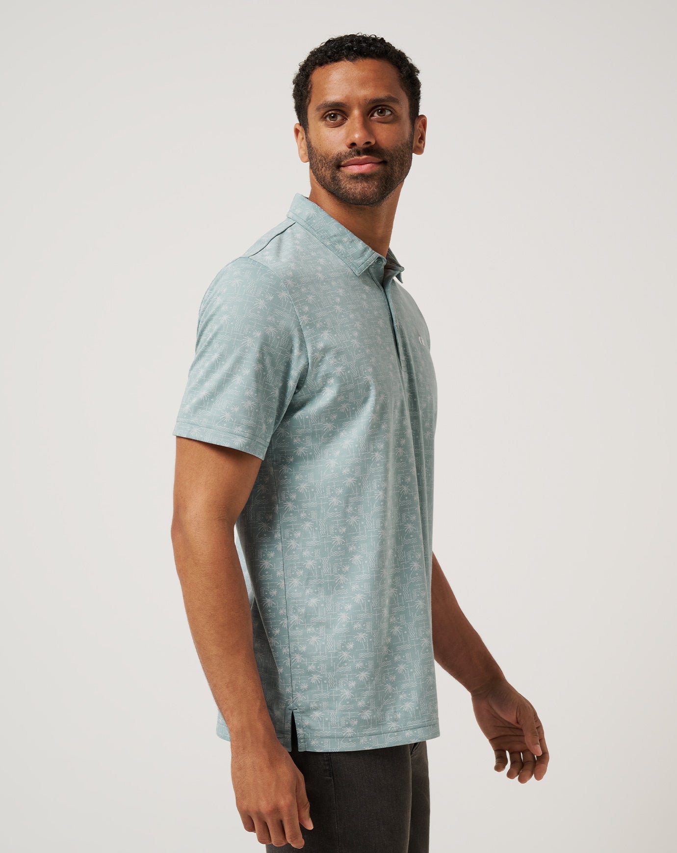 Men Crystal Sea Polo