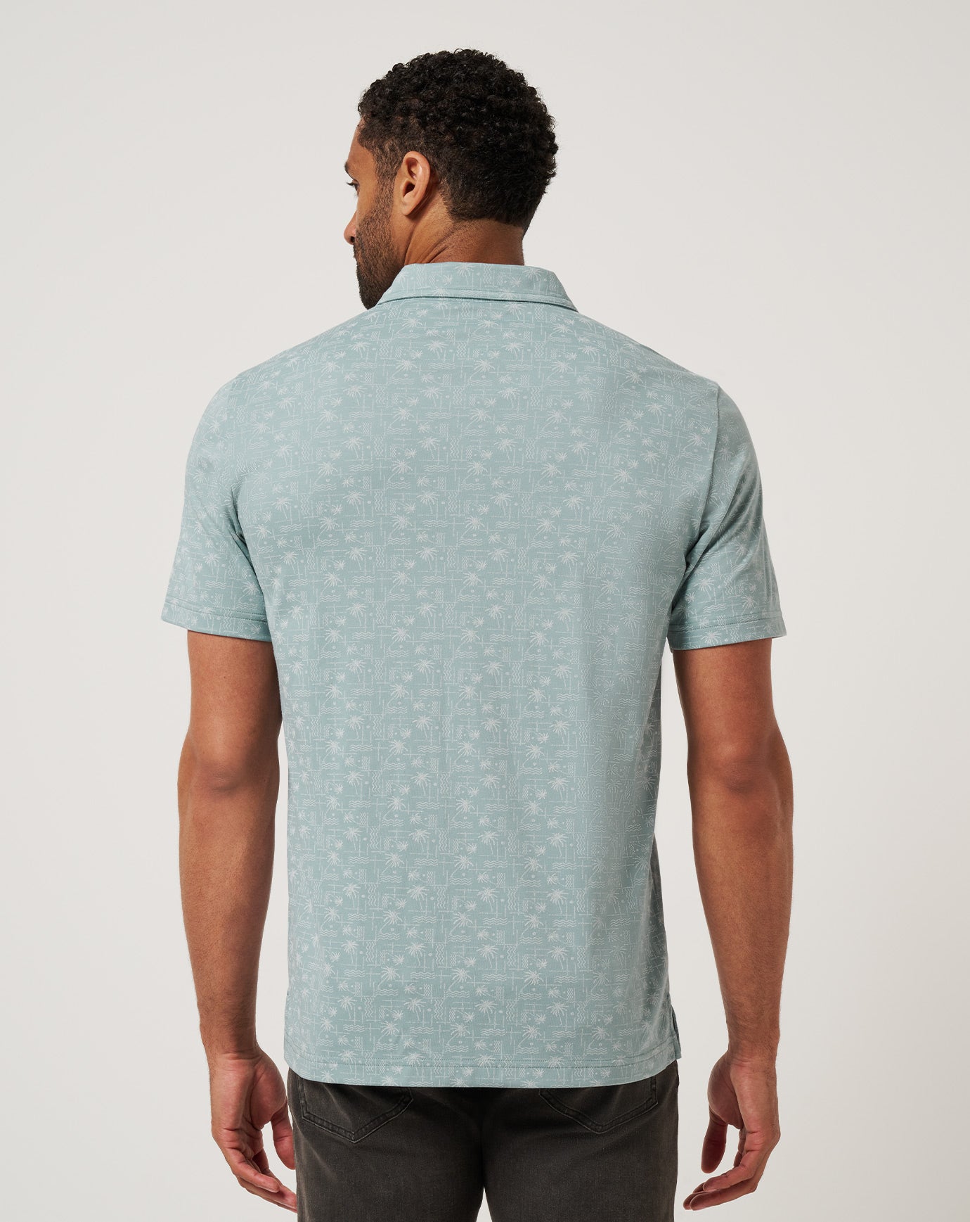 Men Crystal Sea Polo
