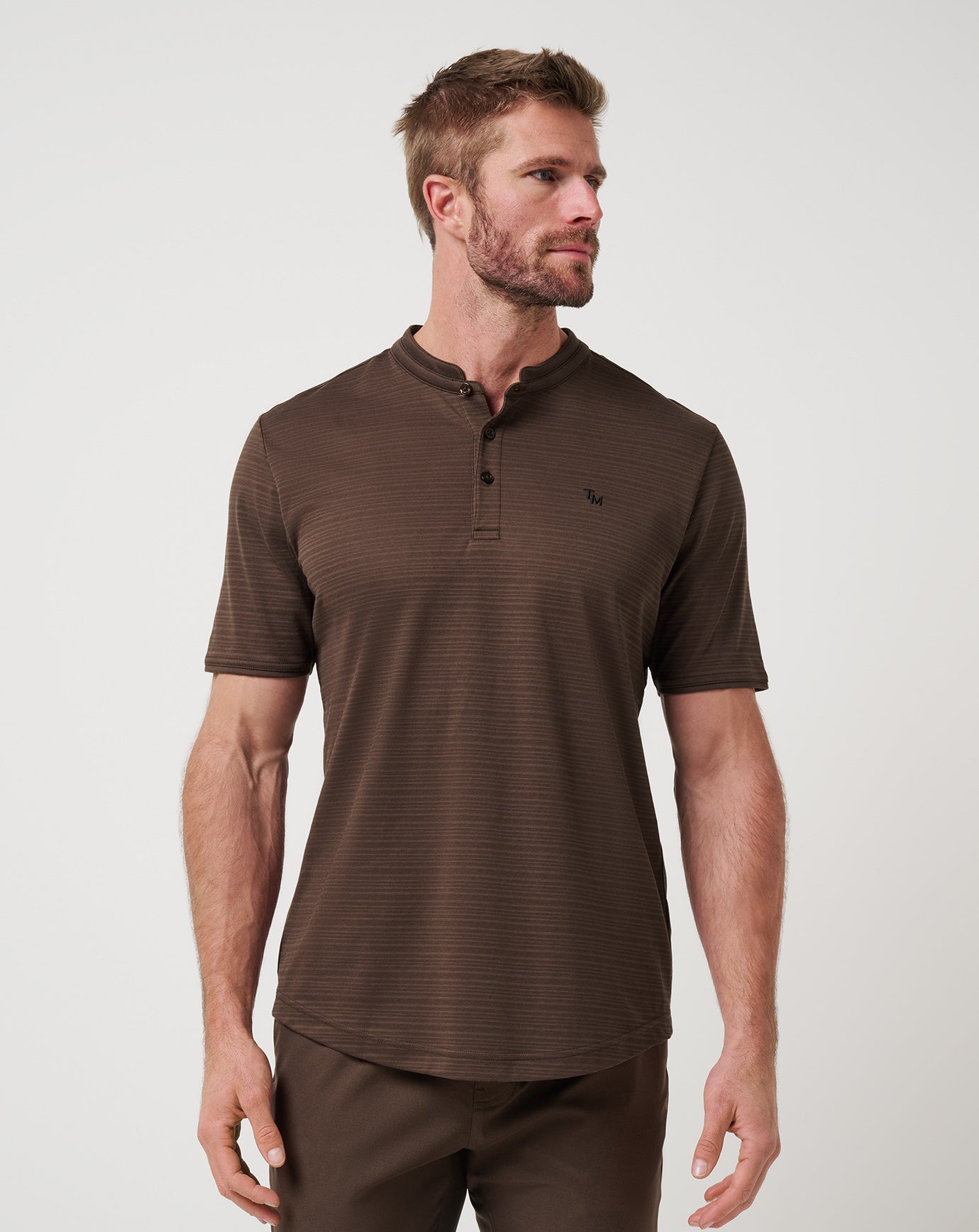 Men|New Winning Record Henley Polo