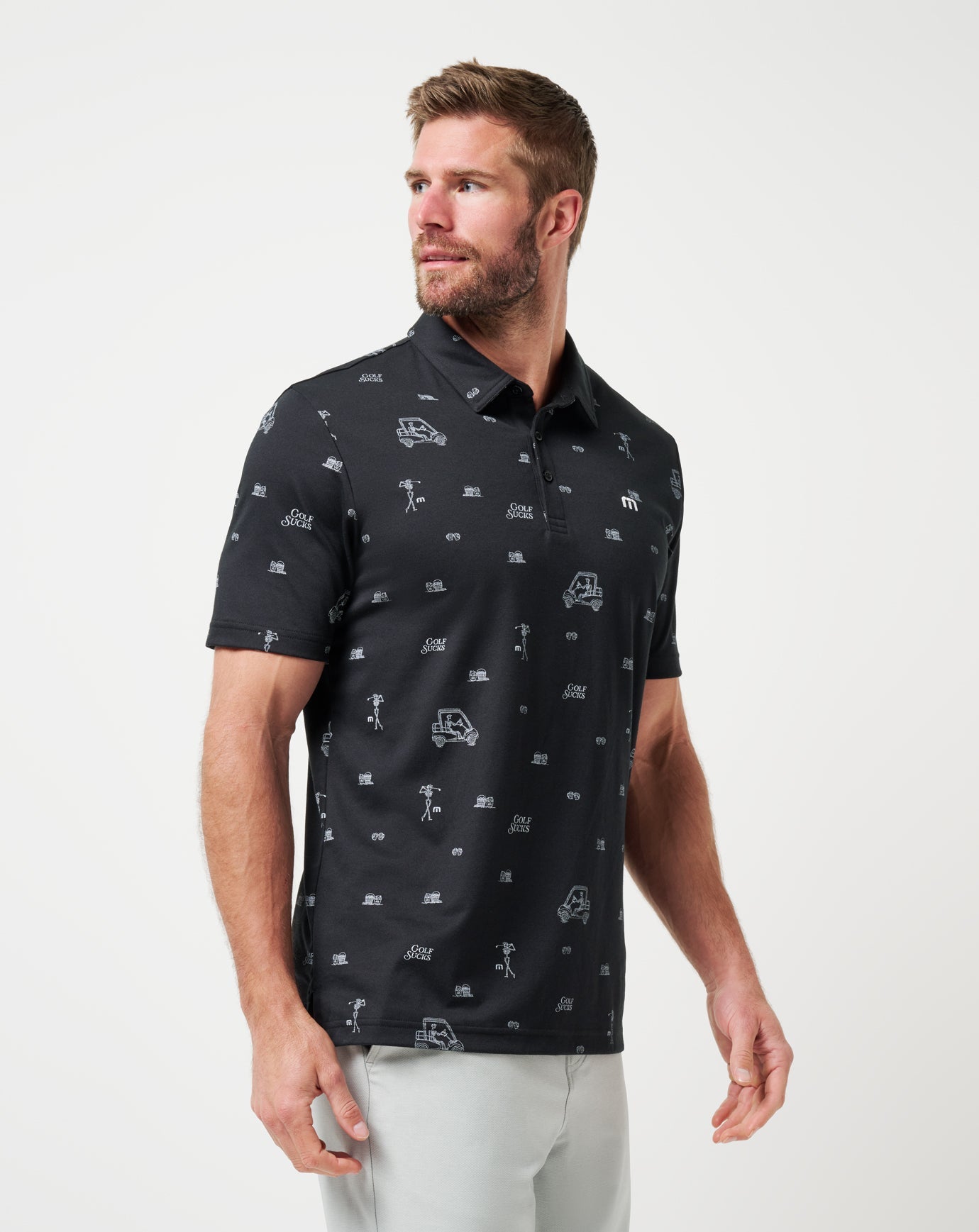 Men|Golf Golf Sucks Polo