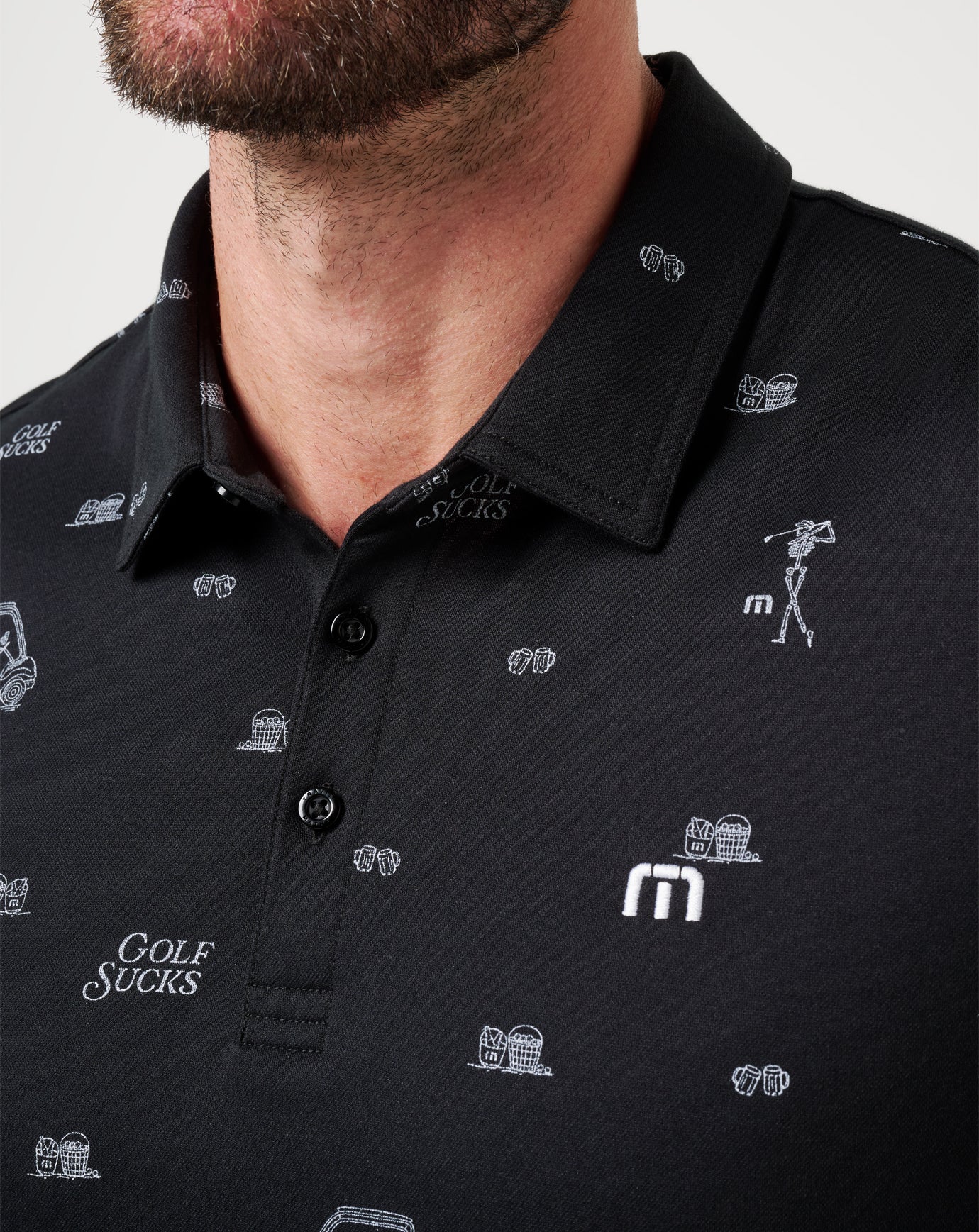 Men|Golf Golf Sucks Polo