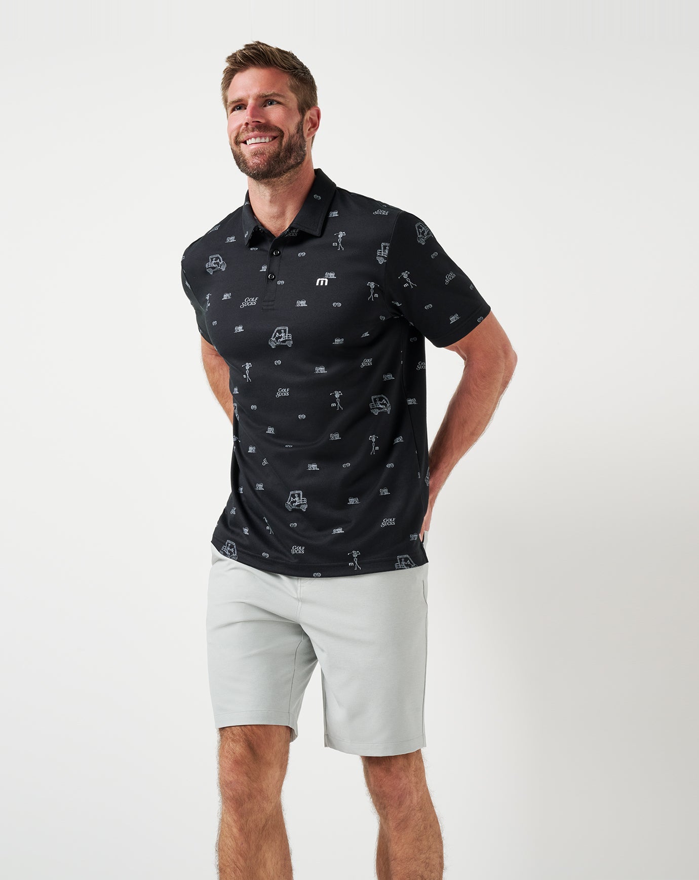 Men|Golf Golf Sucks Polo