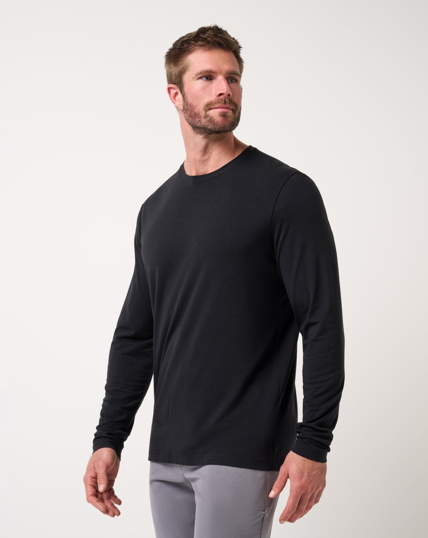 Men Cloud Crew Long Sleeve Tee