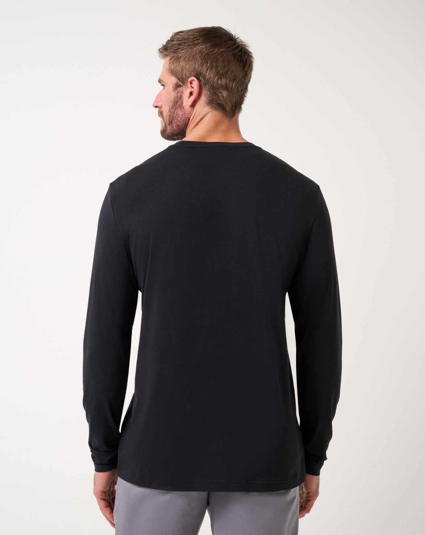 Men Cloud Crew Long Sleeve Tee