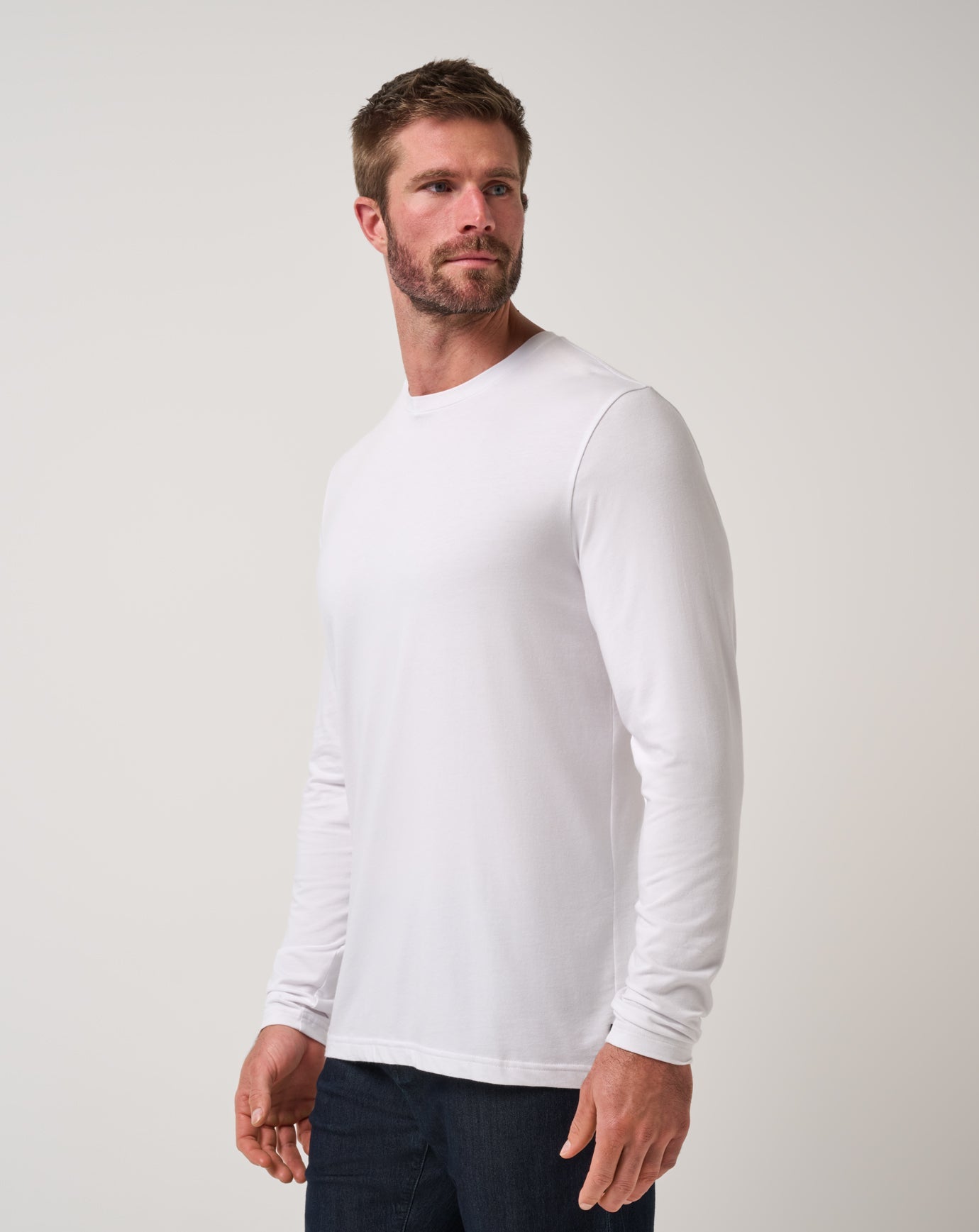 Men Cloud Crew Long Sleeve Tee