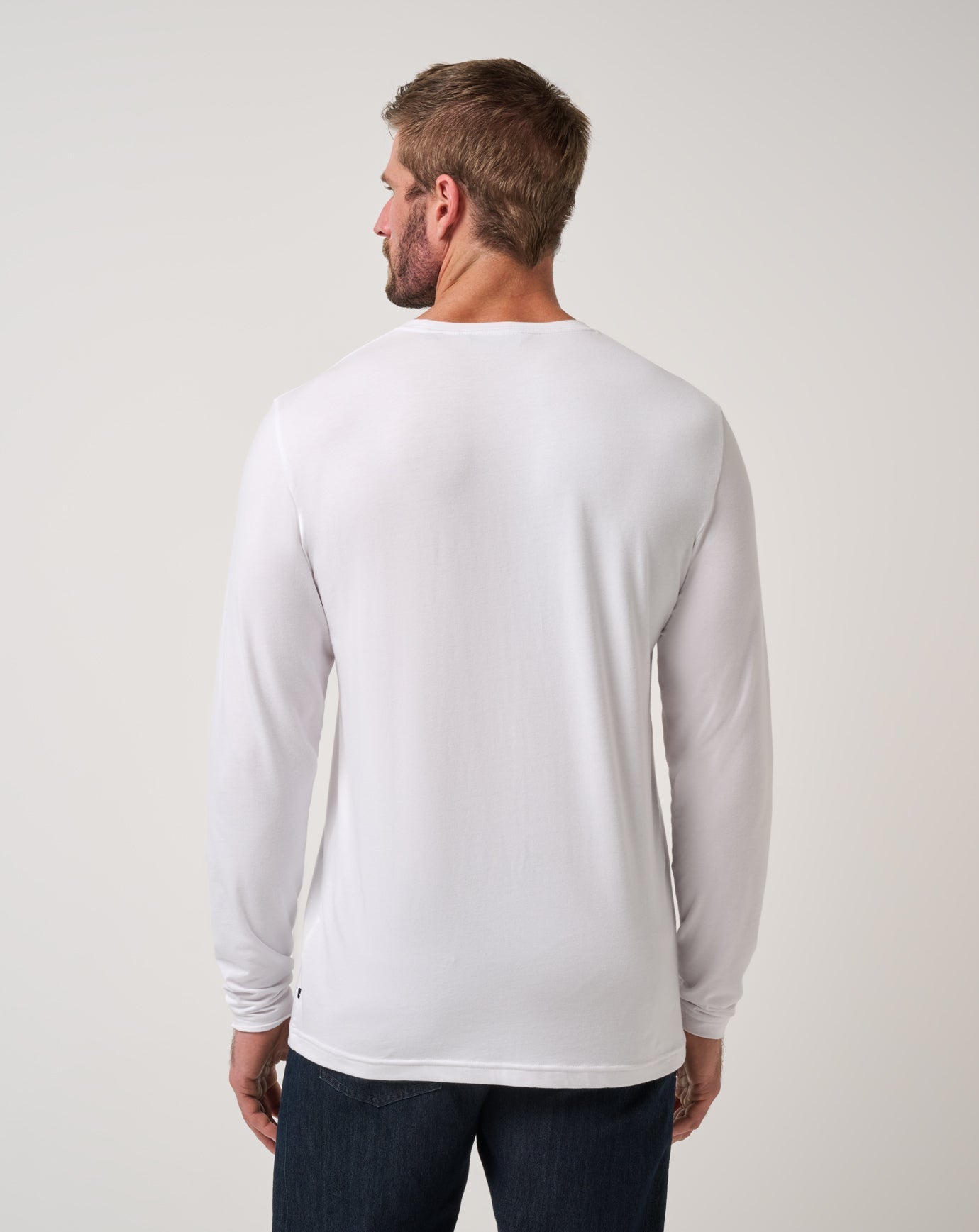 Men Cloud Crew Long Sleeve Tee
