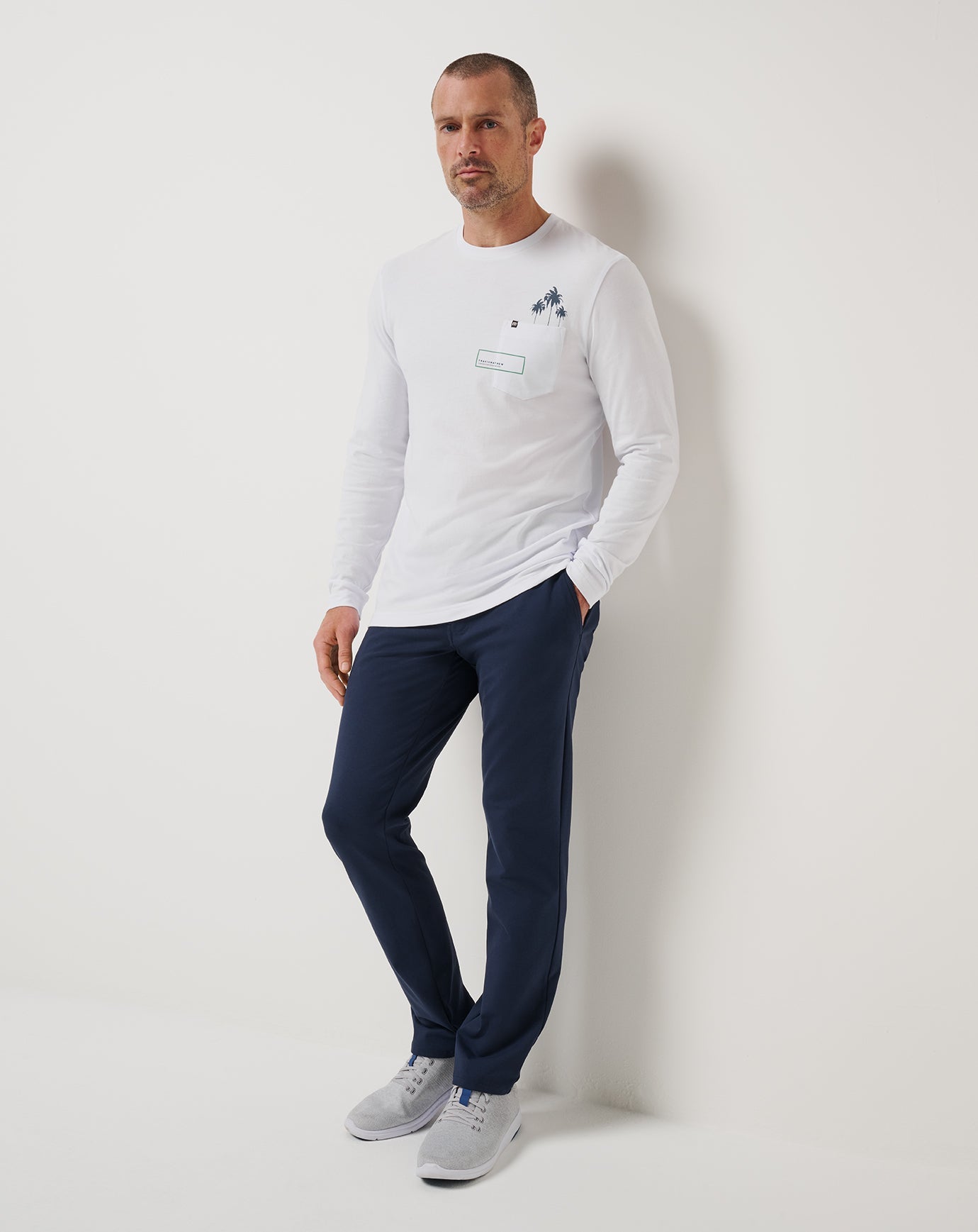 Men Reef Stop Long Sleeve Tee