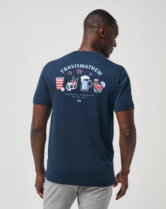 Men Chug It Out Tee