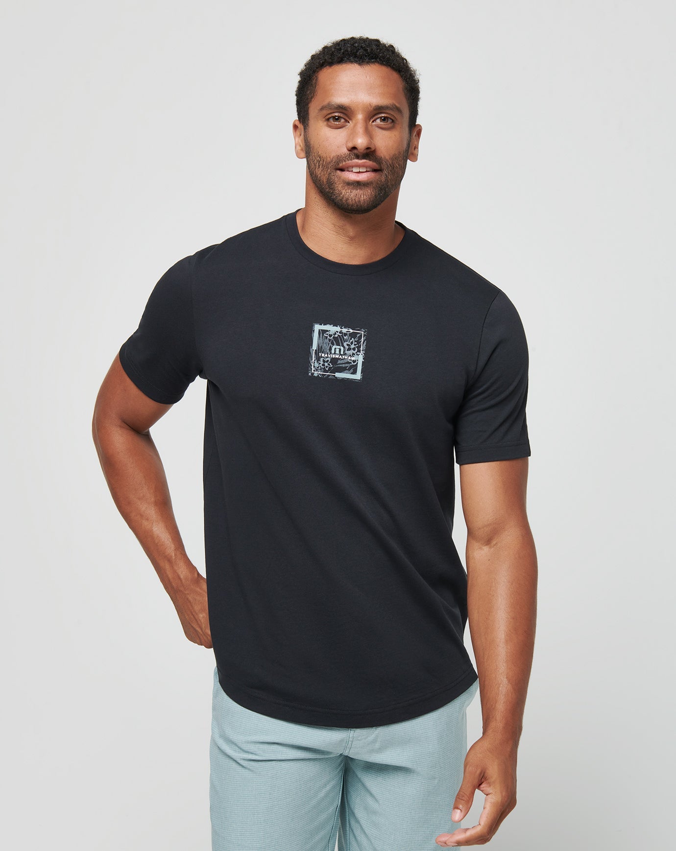 Men Living Aloha Tee