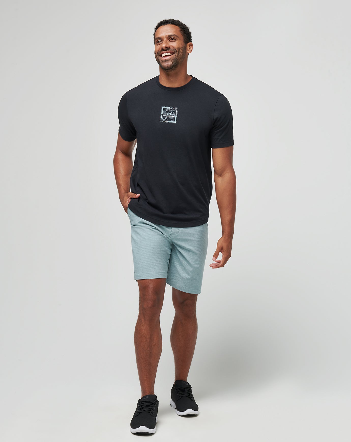 Men Living Aloha Tee