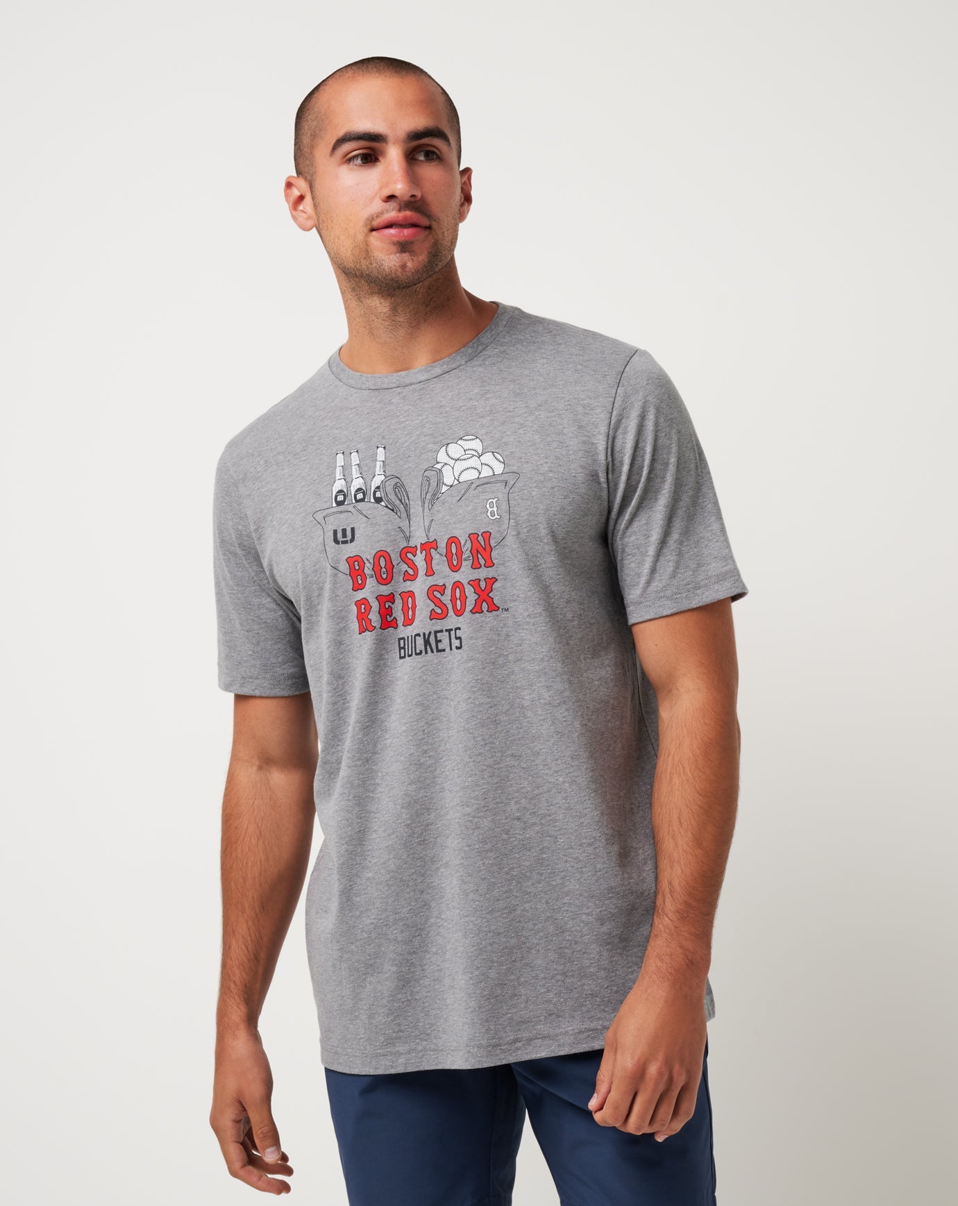 Men|Game Day|New Boston Red Sox Strike One Tee