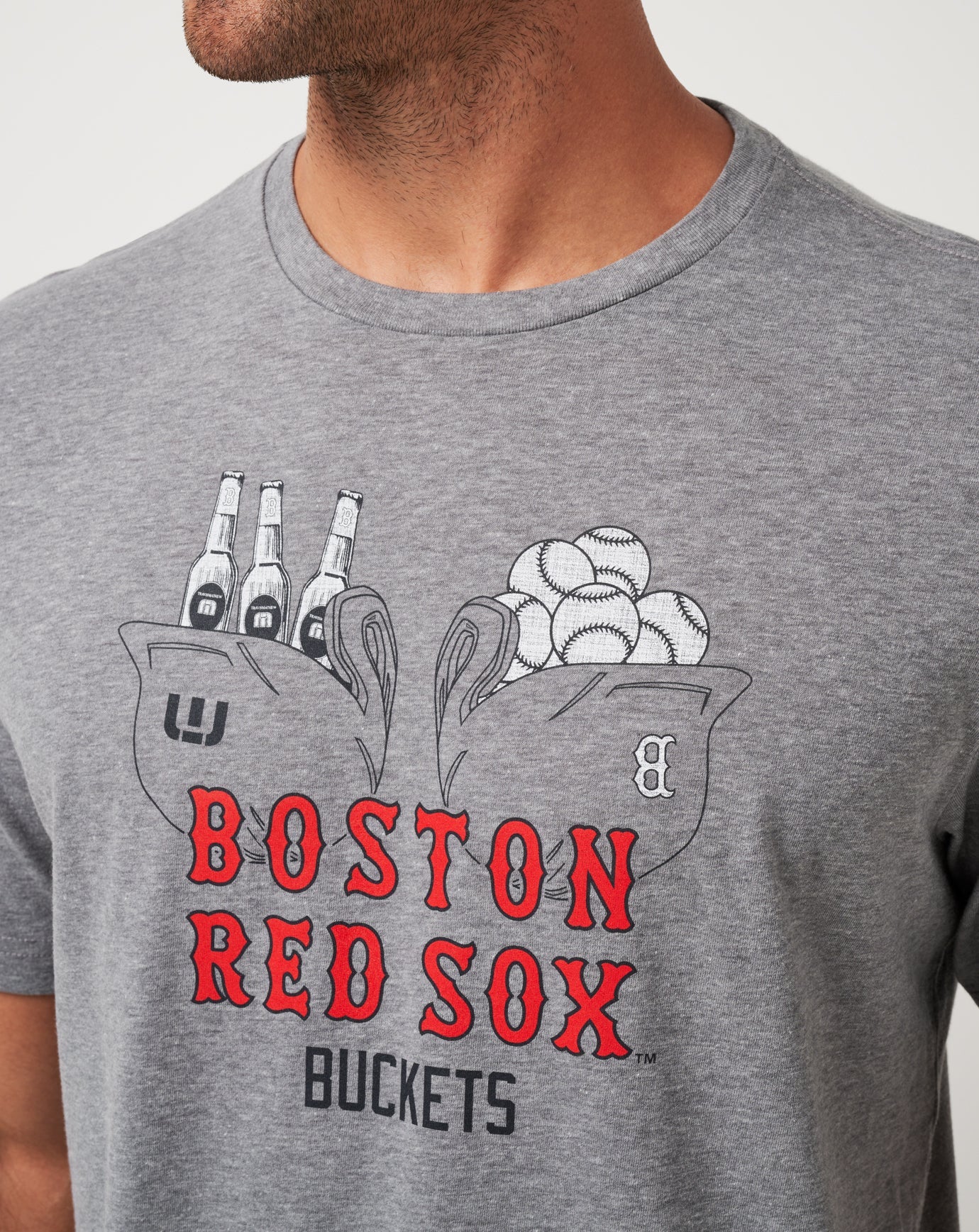 Men|Game Day|New Boston Red Sox Strike One Tee