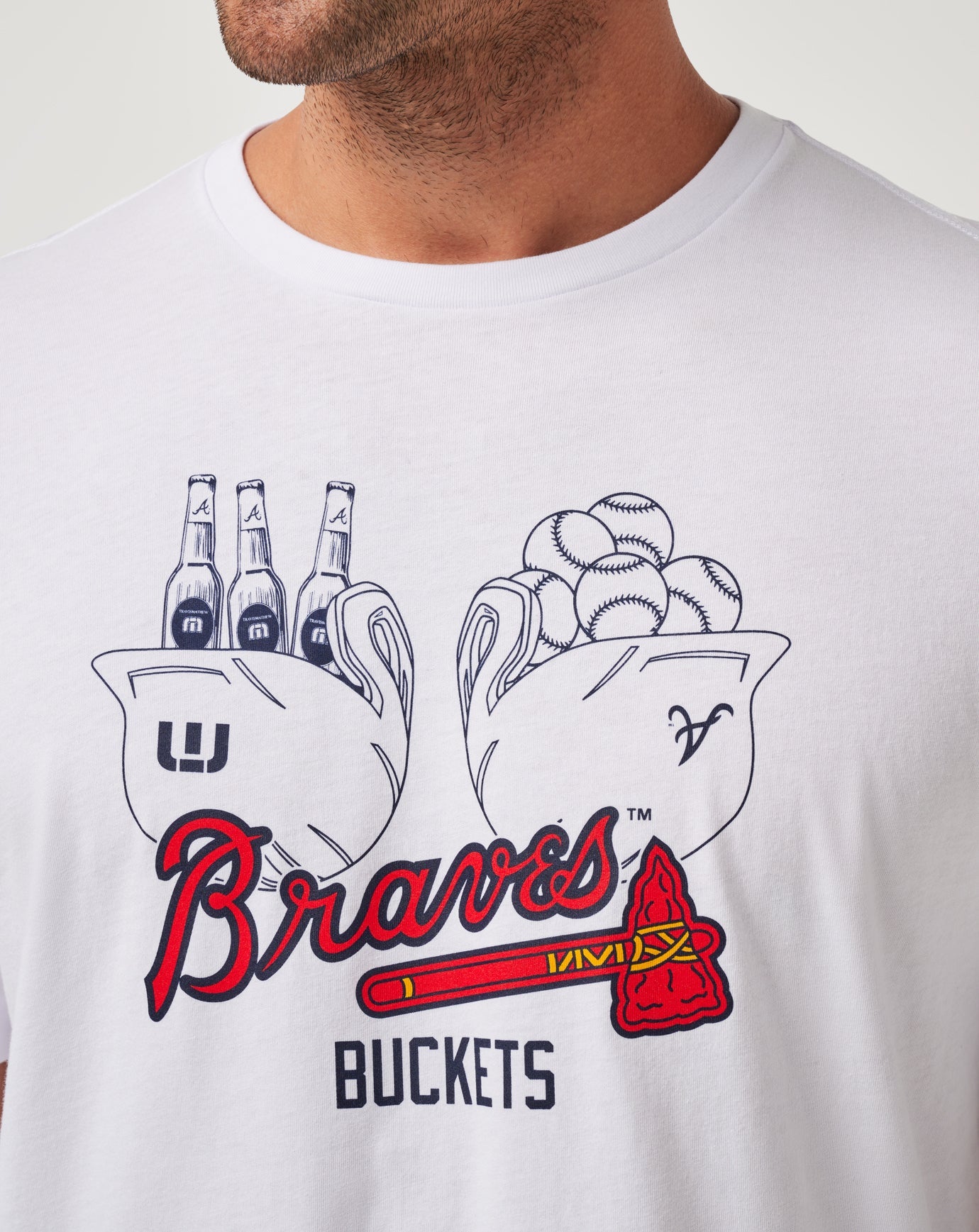 Men|New Atlanta Braves Strike One Tee