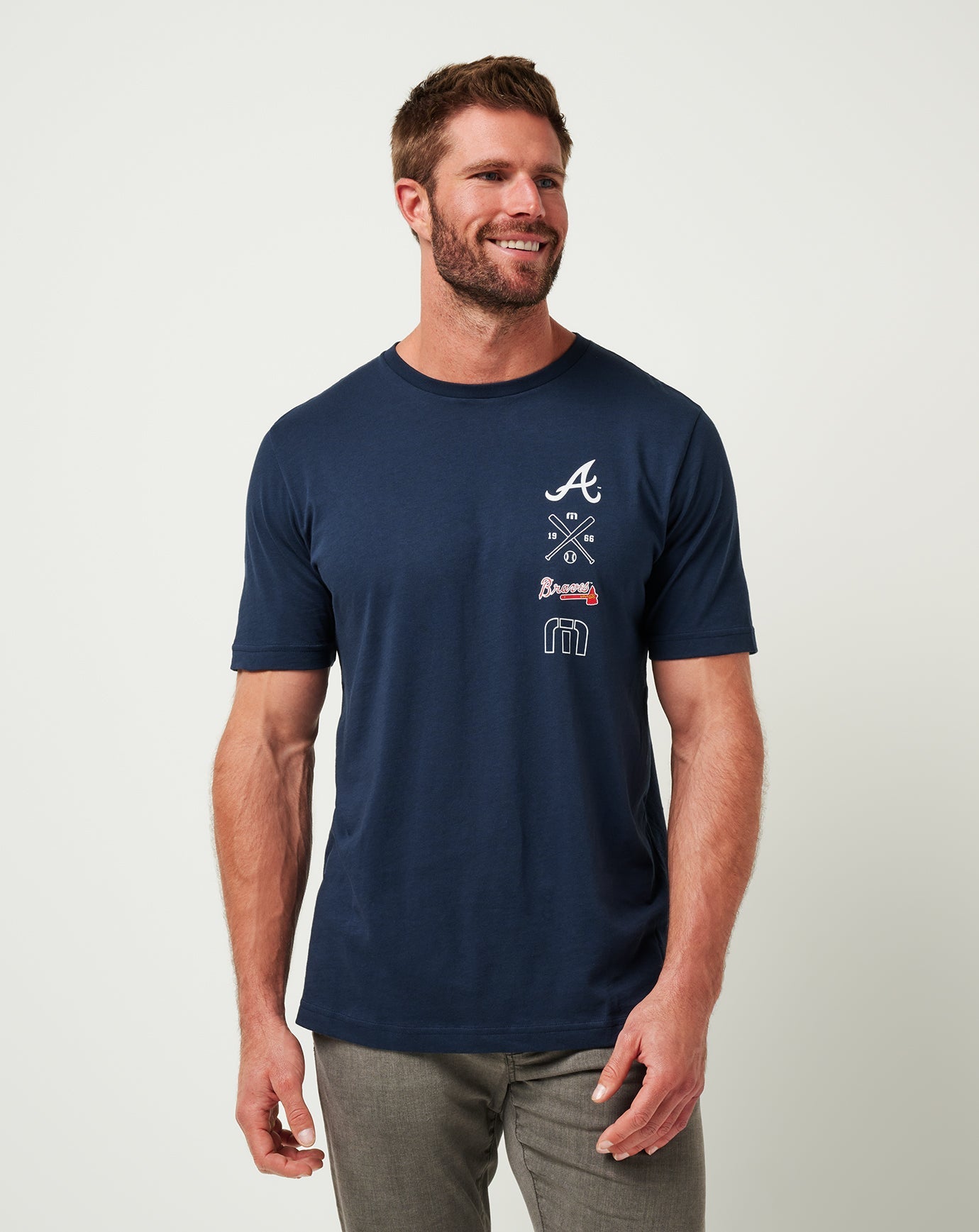Men|New Atlanta Braves Sunset Slam Tee