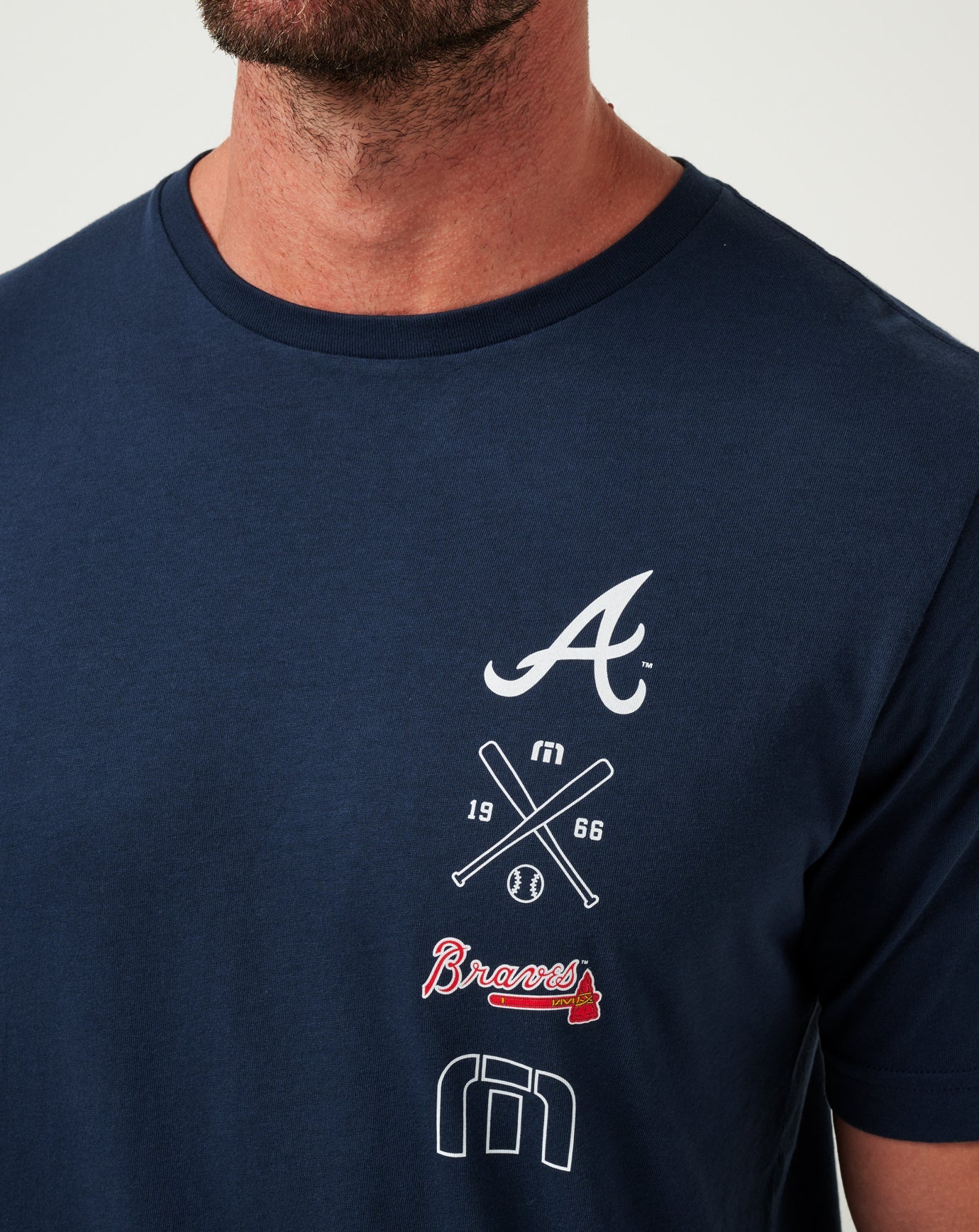 Men|New Atlanta Braves Sunset Slam Tee