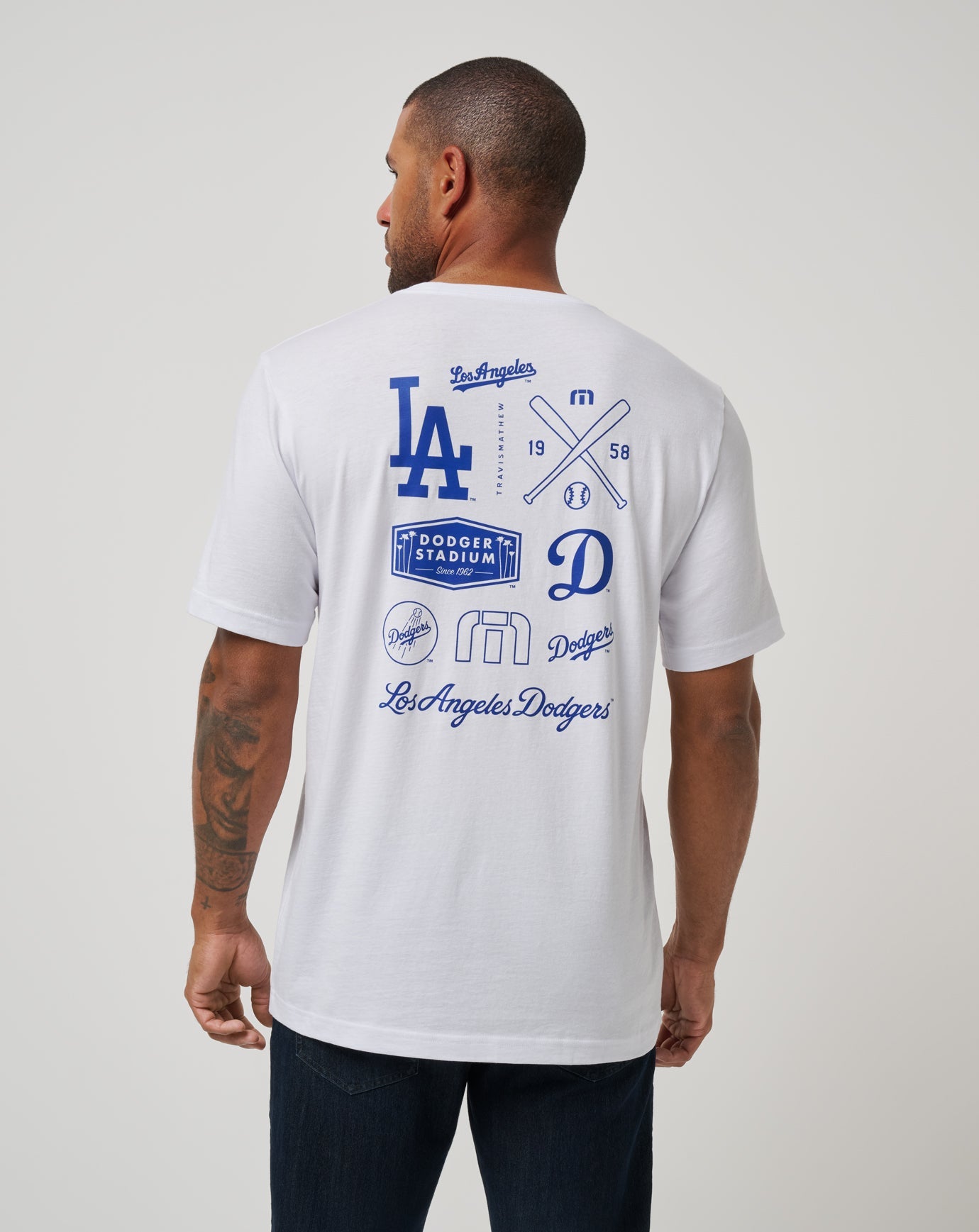 Men|Game Day|New Los Angeles Dodgers Friendly Rivalry Tee