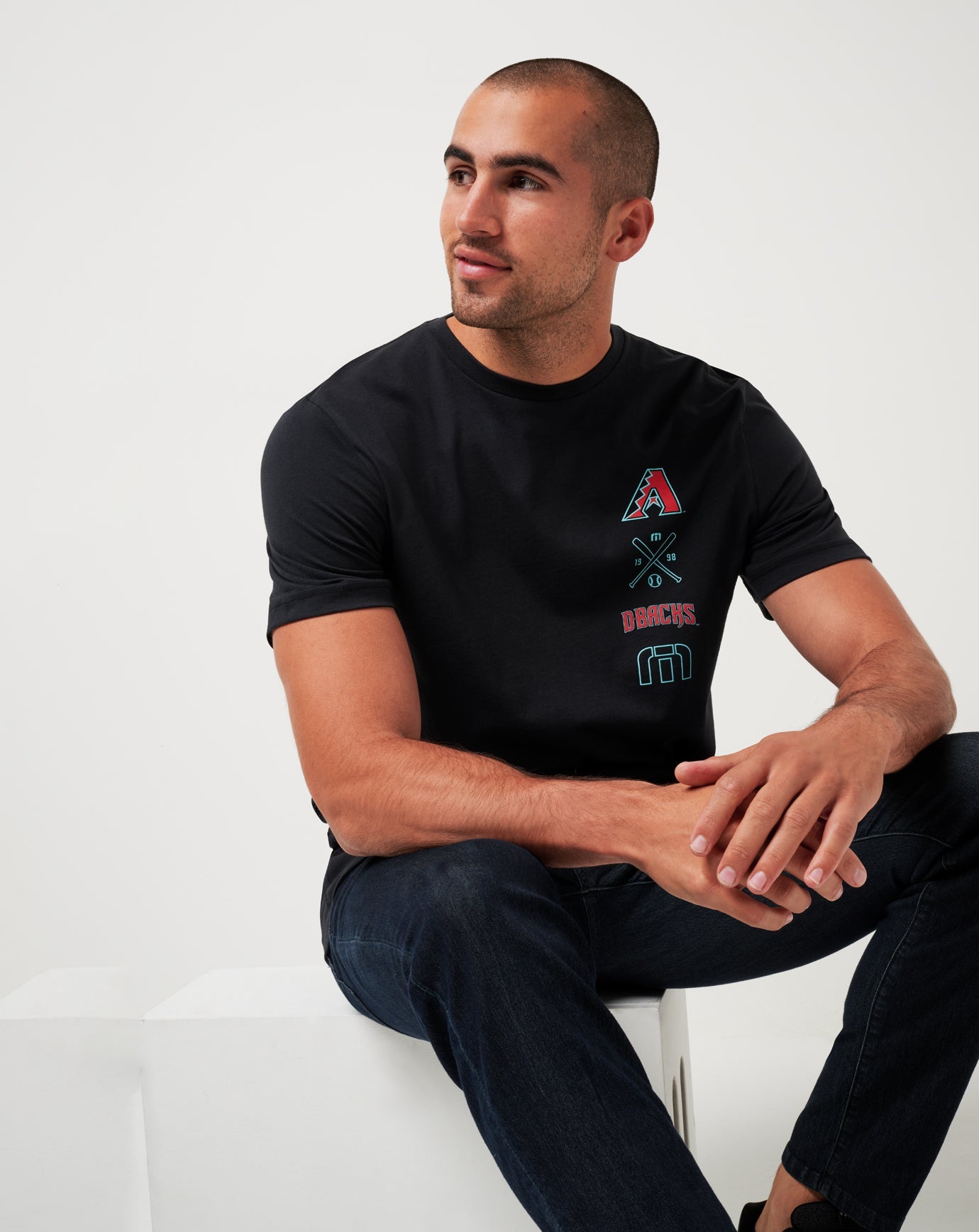 Men|New Arizona Diamondbacks Sunset Slam Tee
