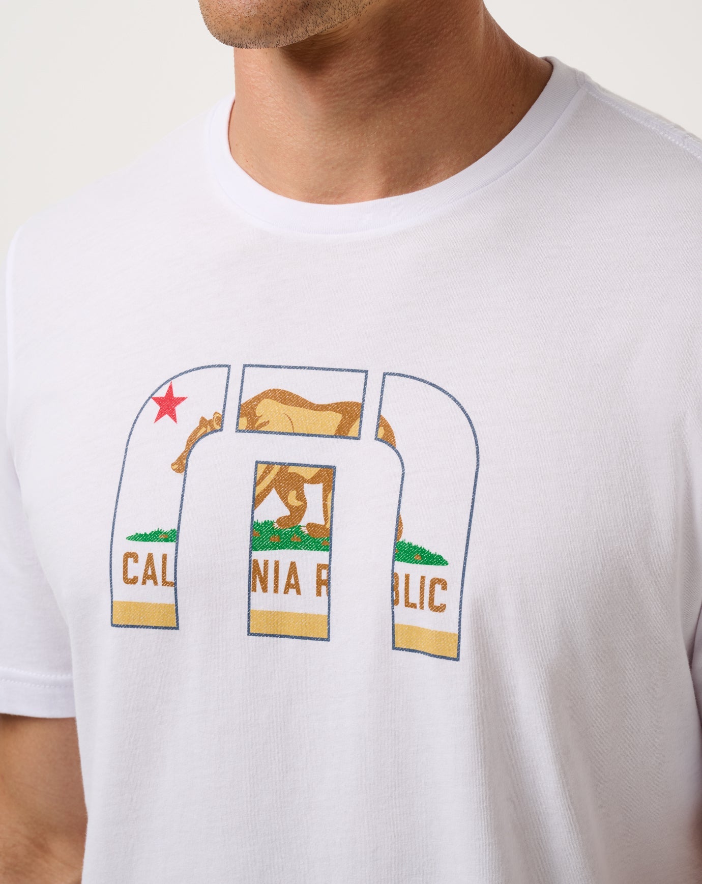 Men Tropical Tailgate Tee