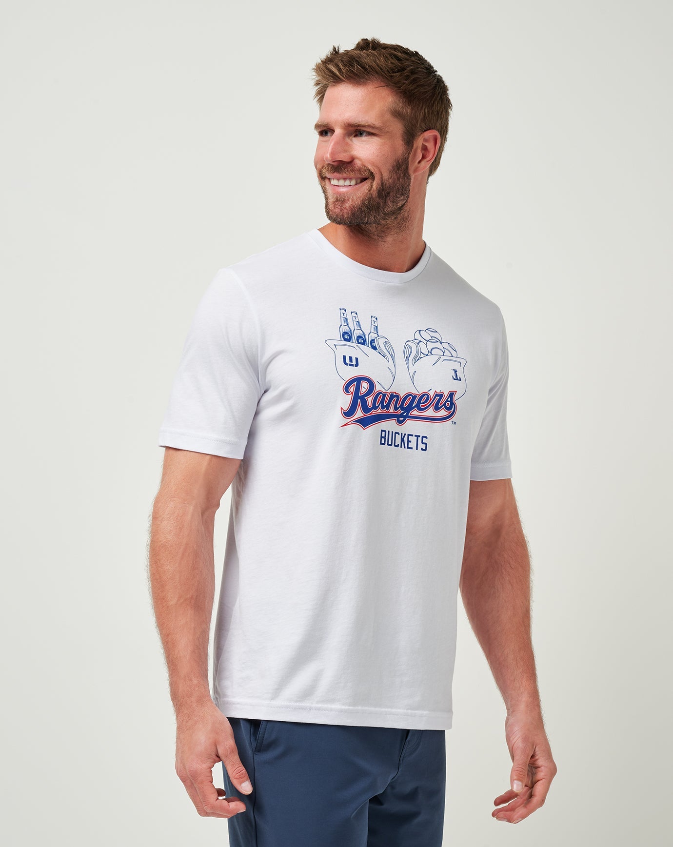 Men|New Texas Rangers Strike One Tee