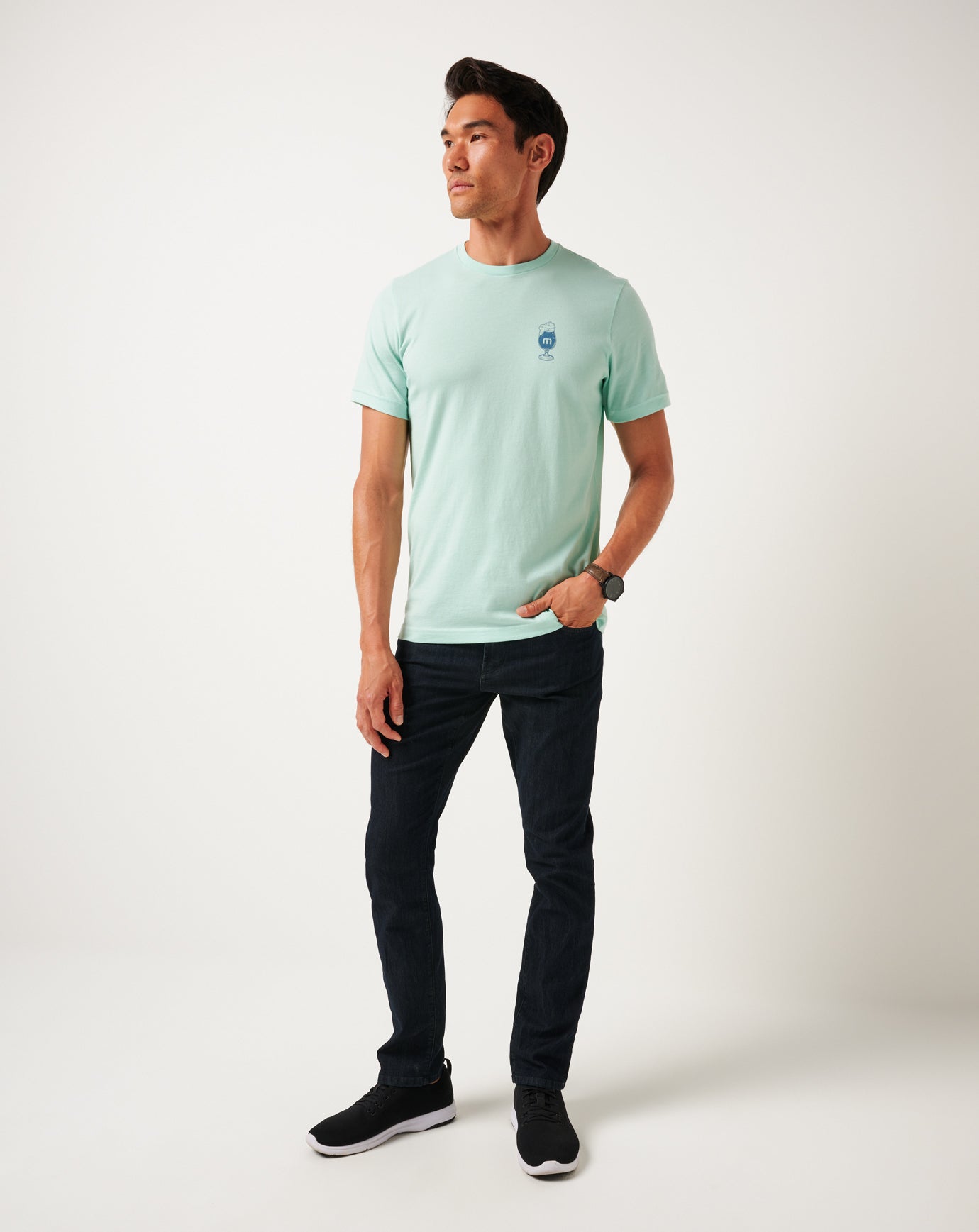 Men Bar Break Tee