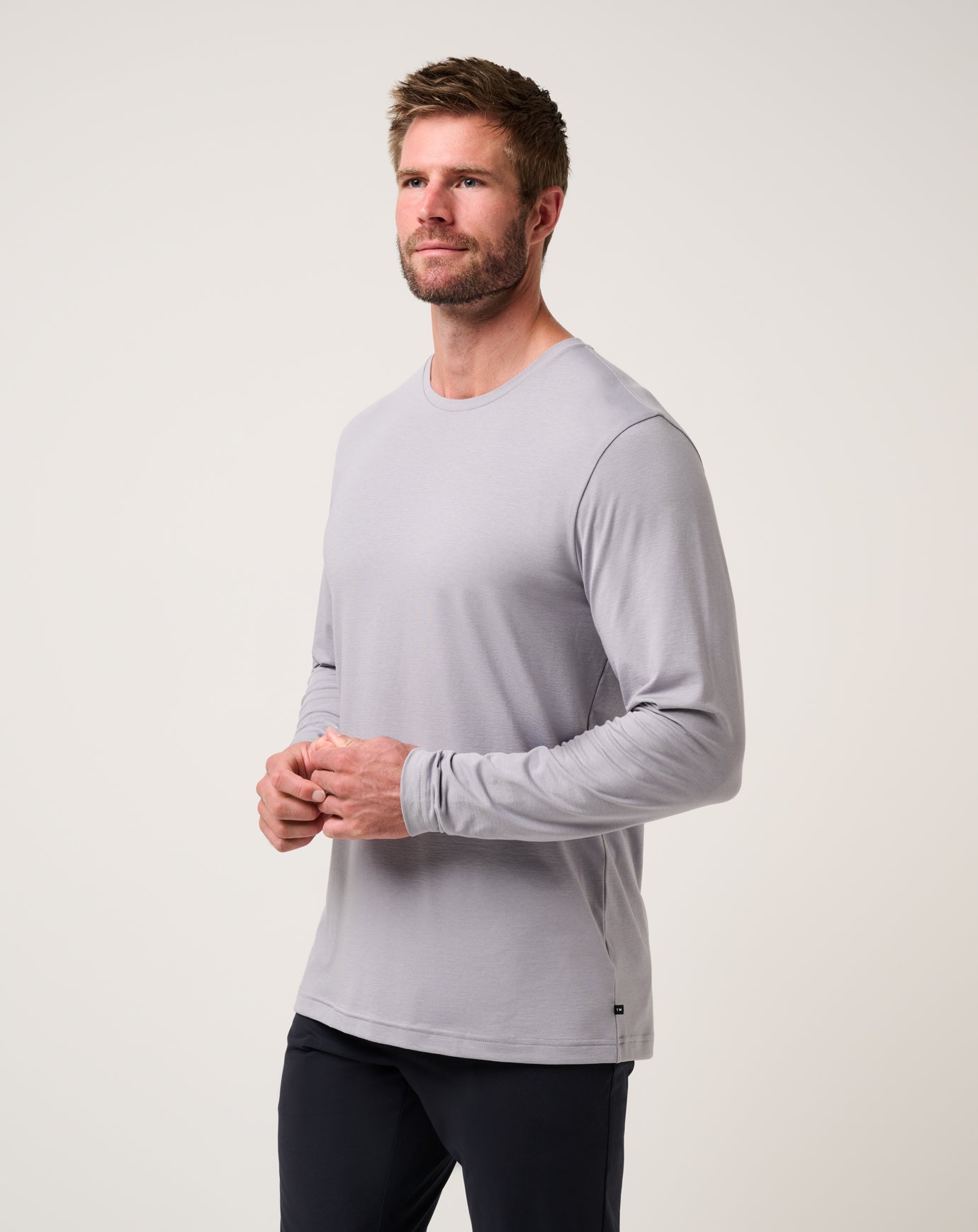 Men Performance Jersey Long Sleeve Tee