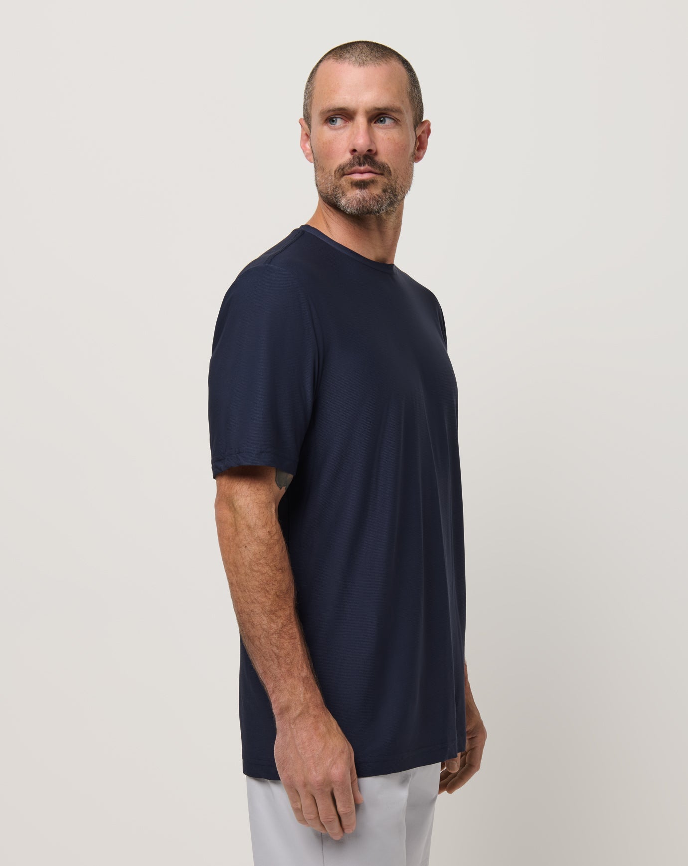 Men First Day Active Tee