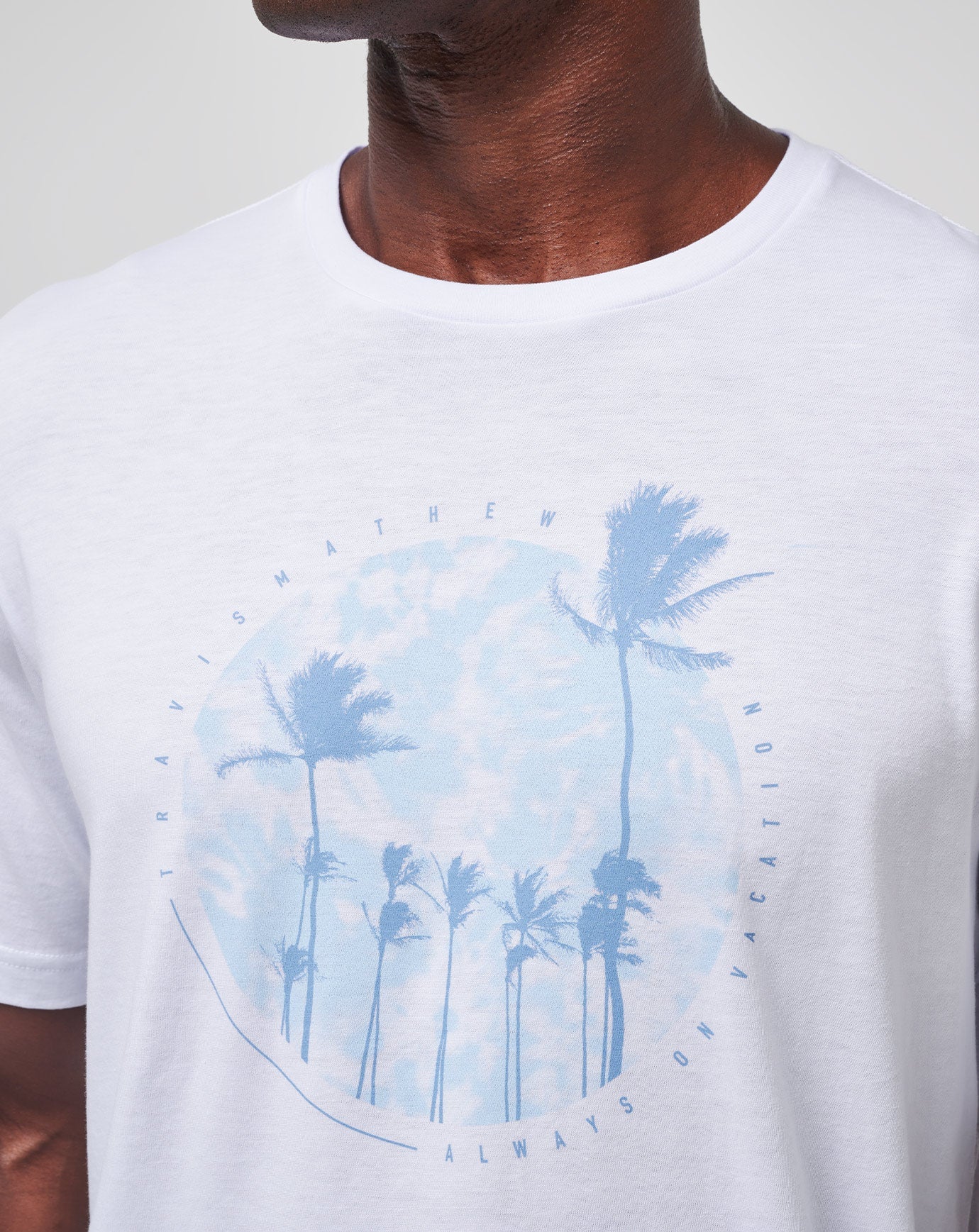 Men Foam Paths Tee