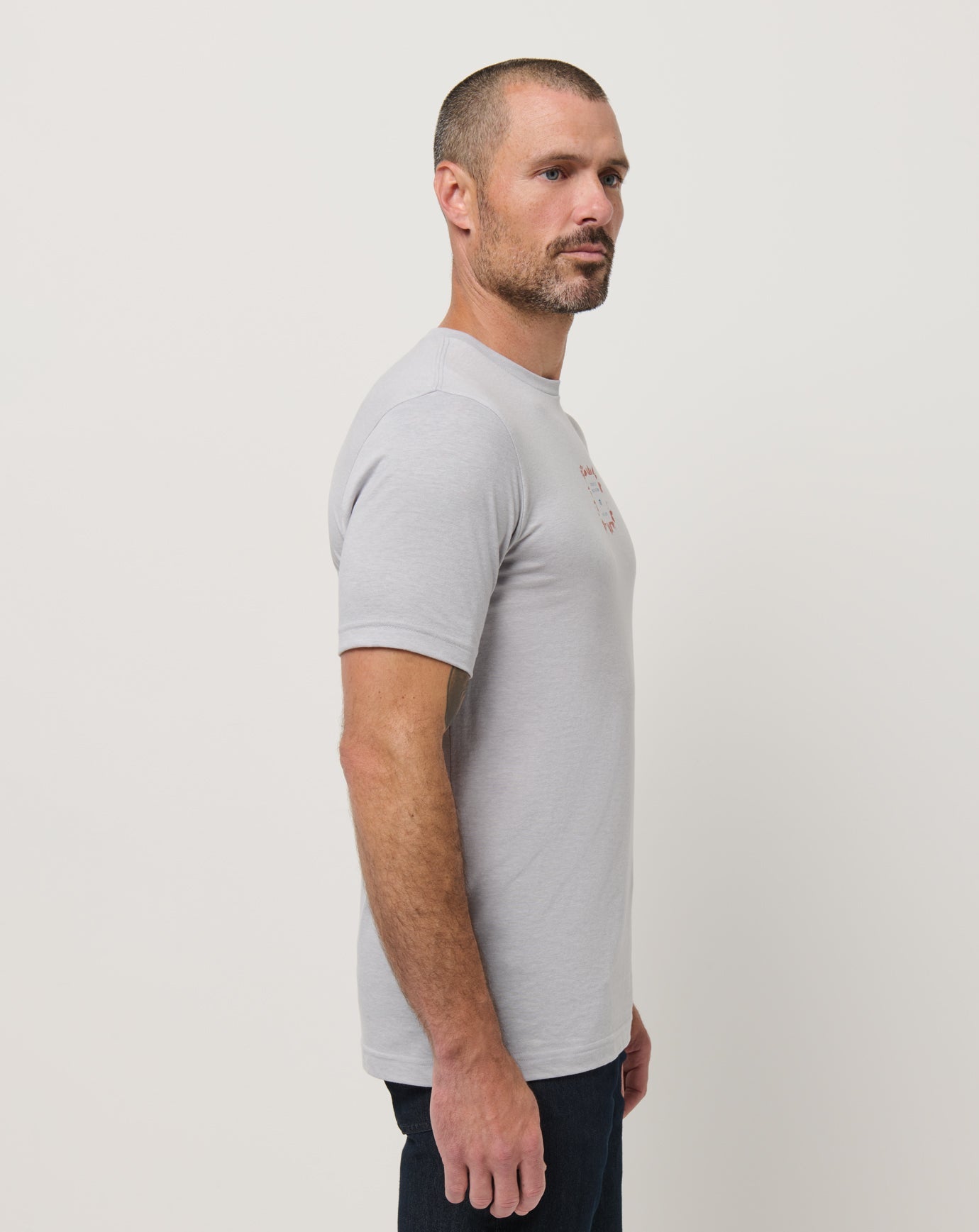 Men Short Layover Tee
