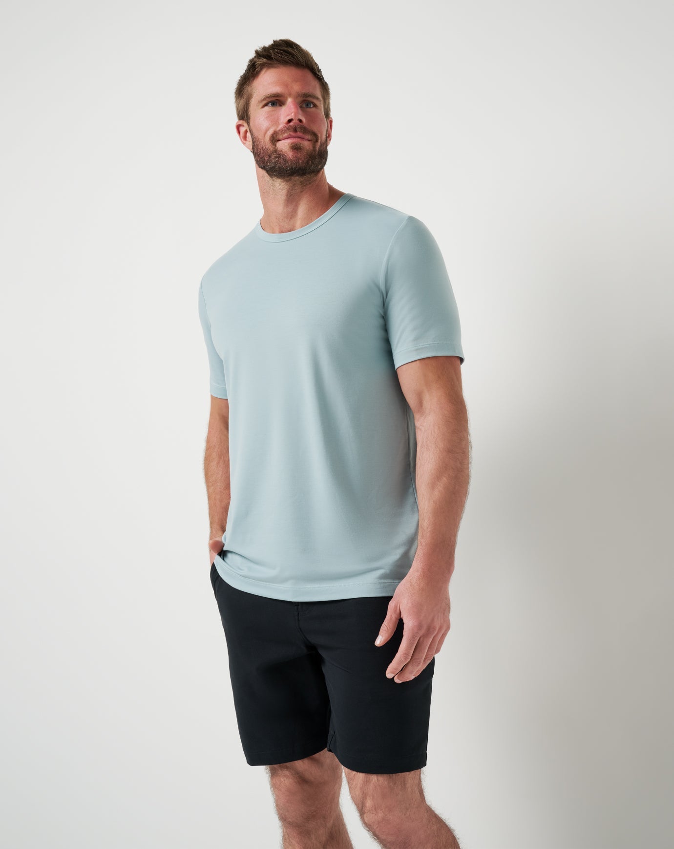 Men Long Holiday Tee