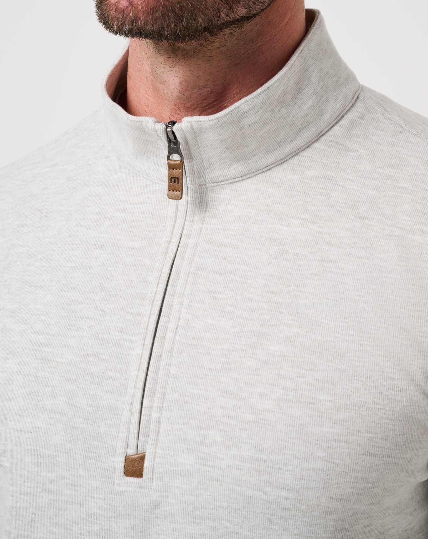 Men Cloud Sweater Quarter Zip