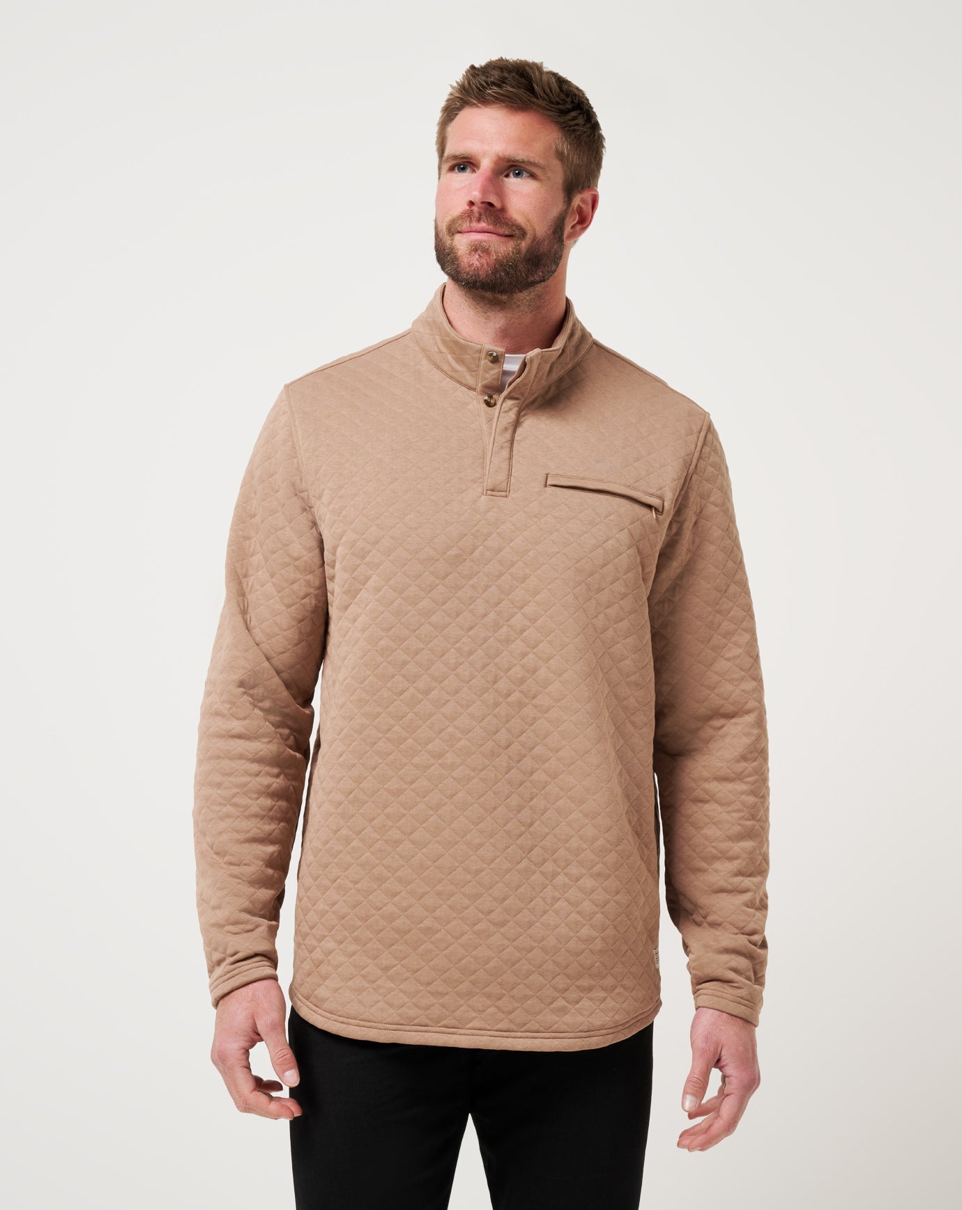 Men Transatlantic Quarter Zip