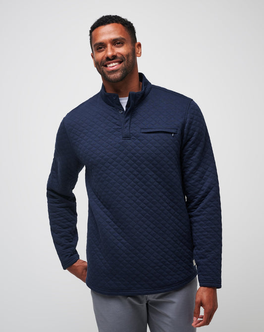 Men Transatlantic Quarter Zip