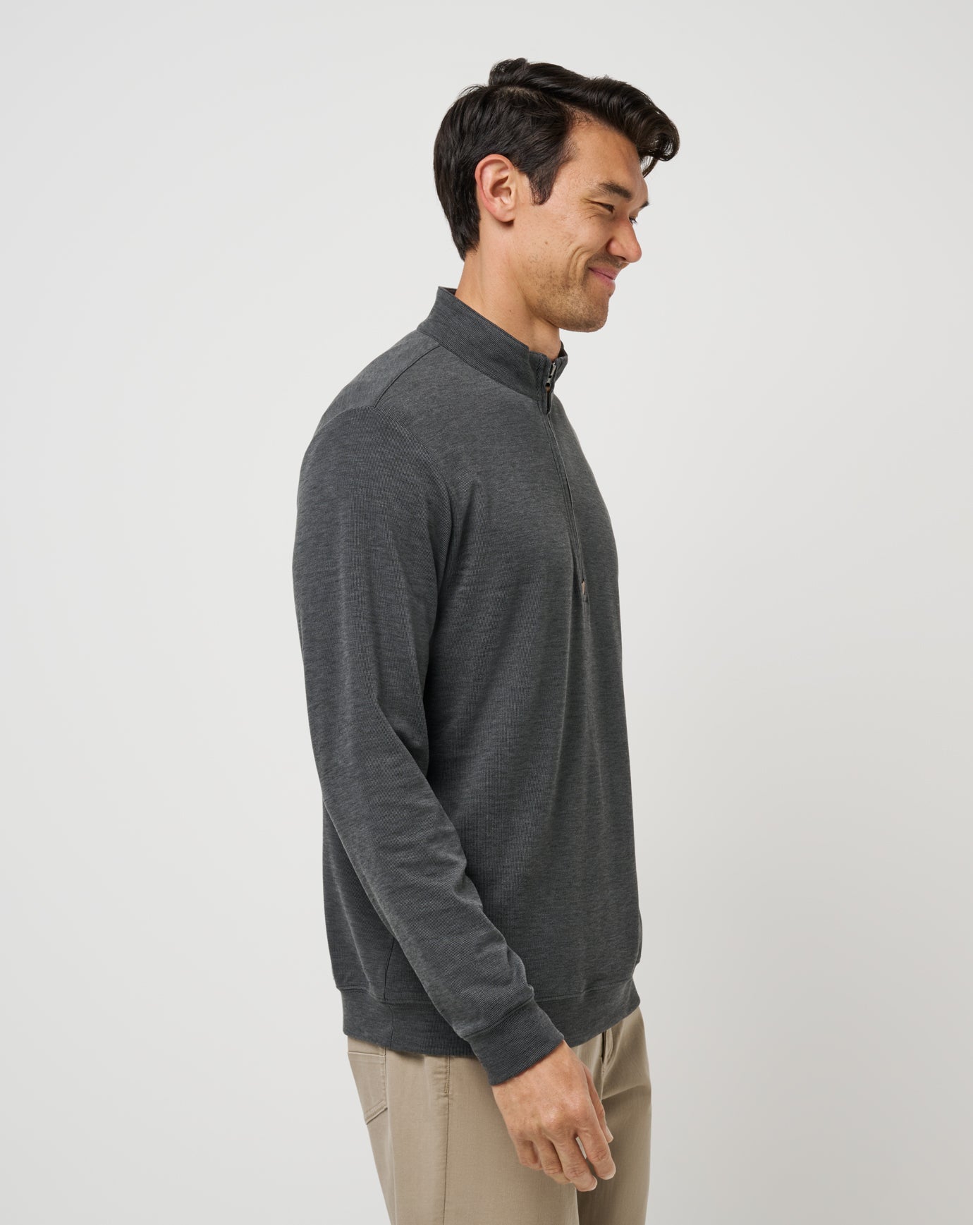 Men Cloud Sweater Quarter Zip