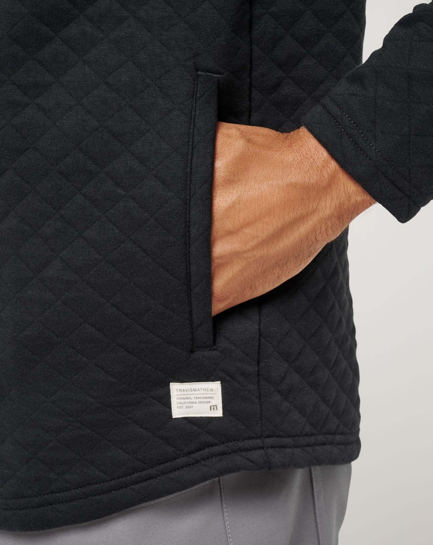Men Transatlantic Quarter Zip