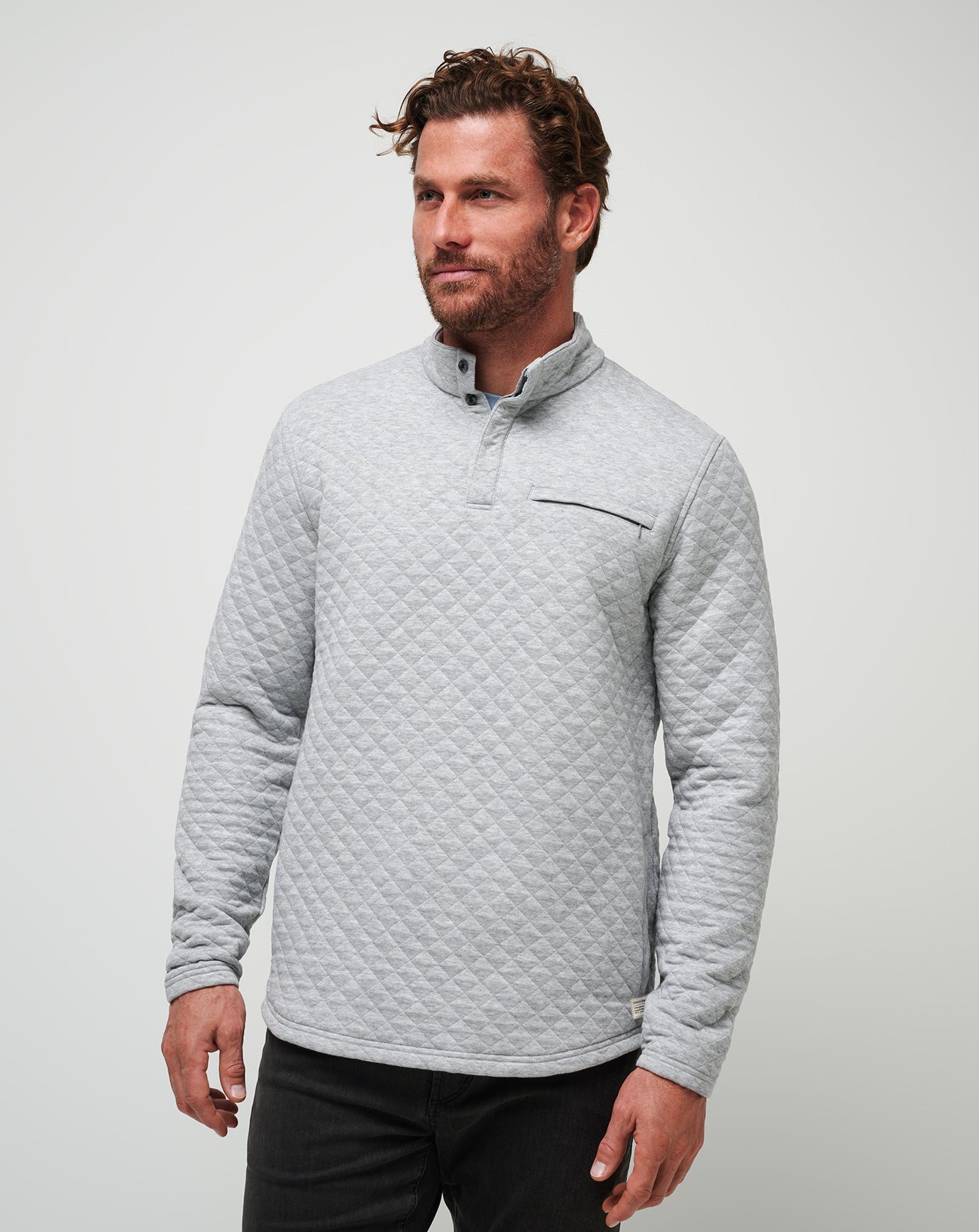 Men Transatlantic Quarter Zip