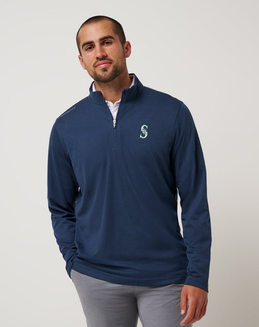 Men|Game Day|New Seattle Mariners Time To Tailgate Quarter Zip