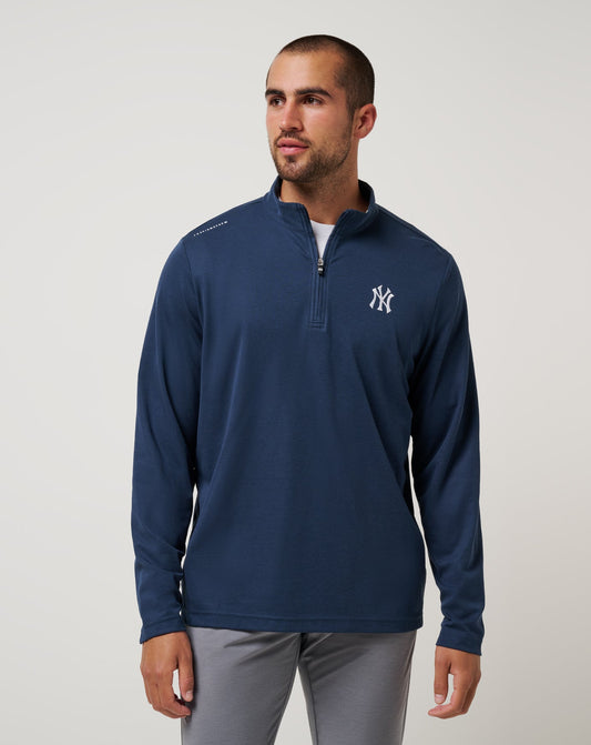 Men|Game Day|New New York Yankees Time To Tailgate Quarter Zip
