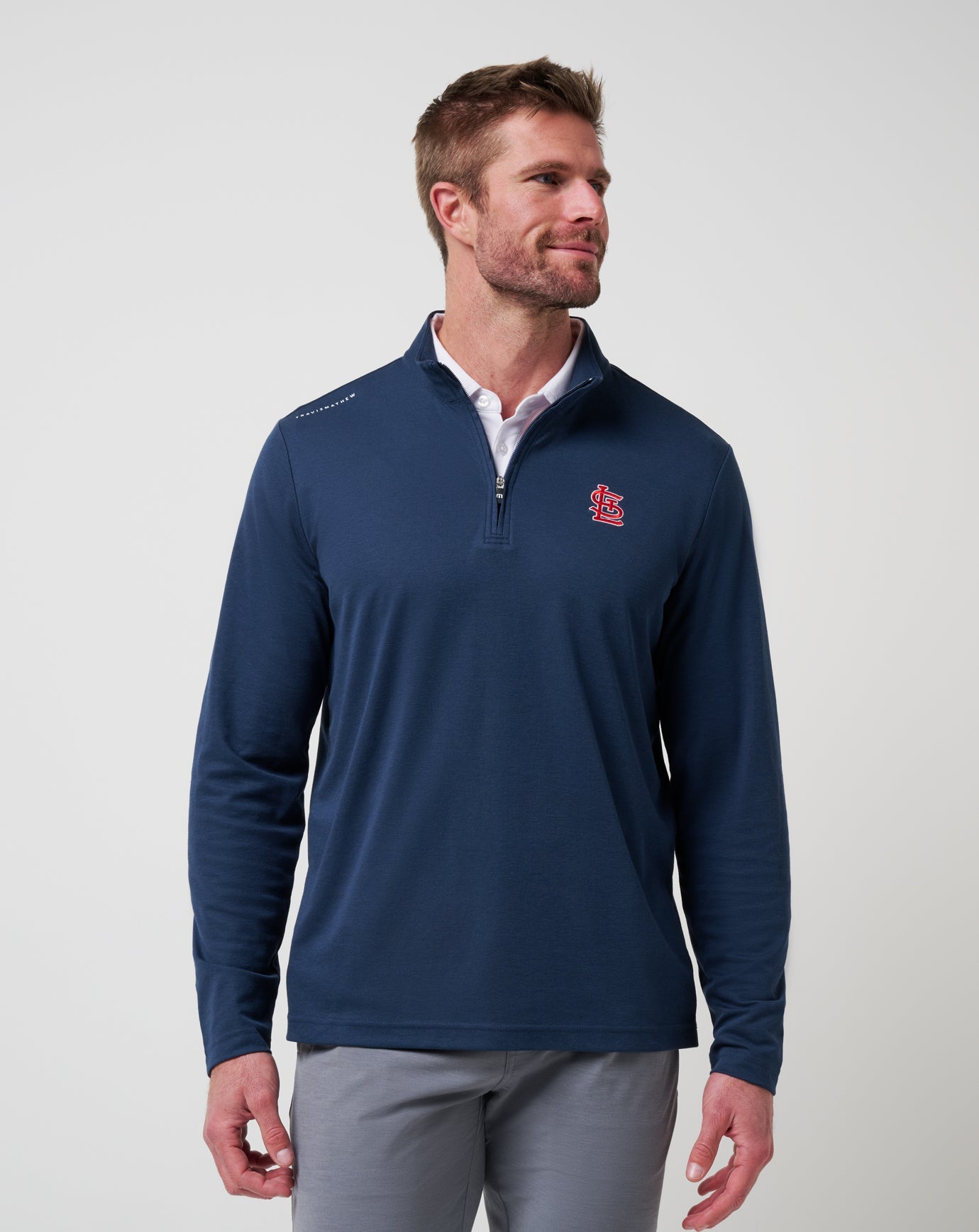 Men|New St Louis Cardinals Time To Tailgate Quarter Zip