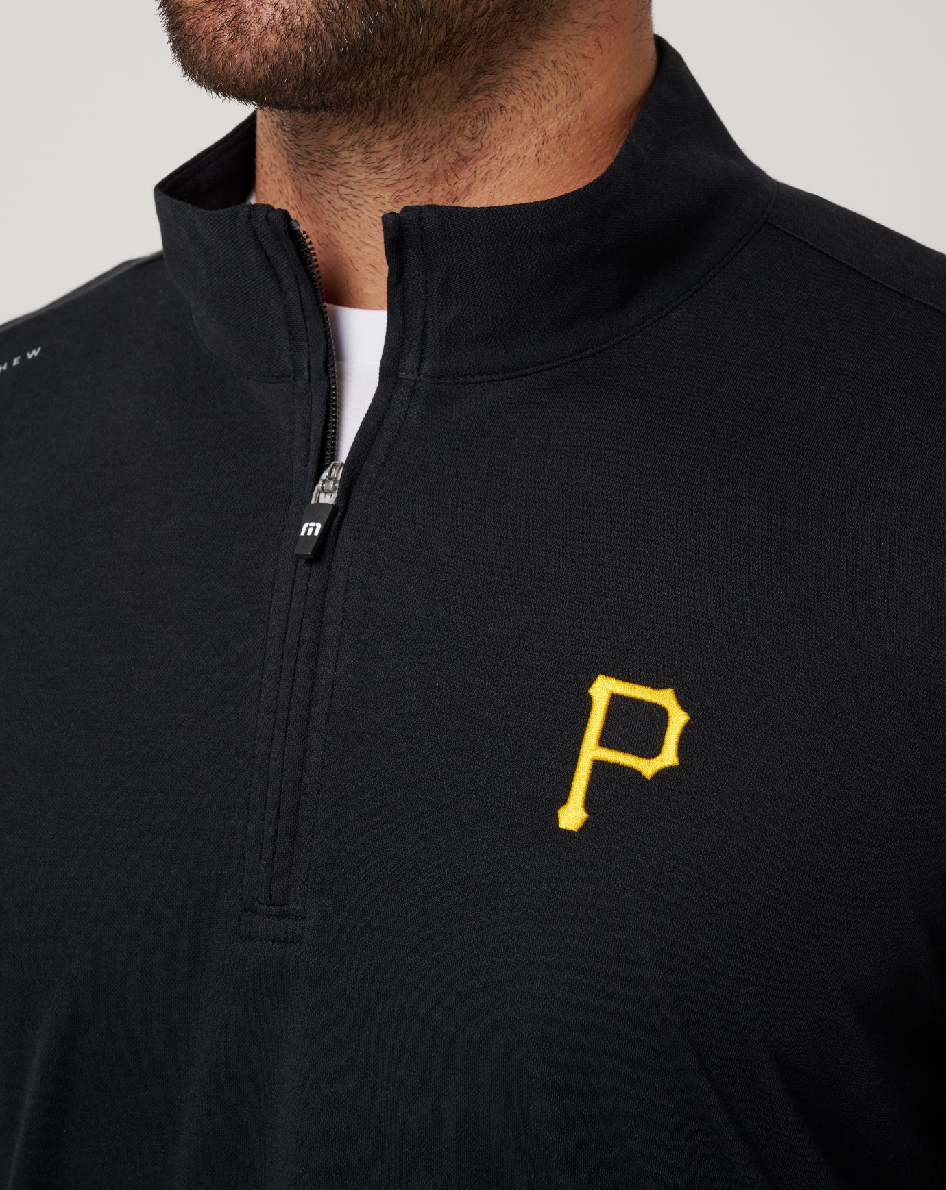 Men|New Pittsburgh Pirates Time To Tailgate Quarter Zip