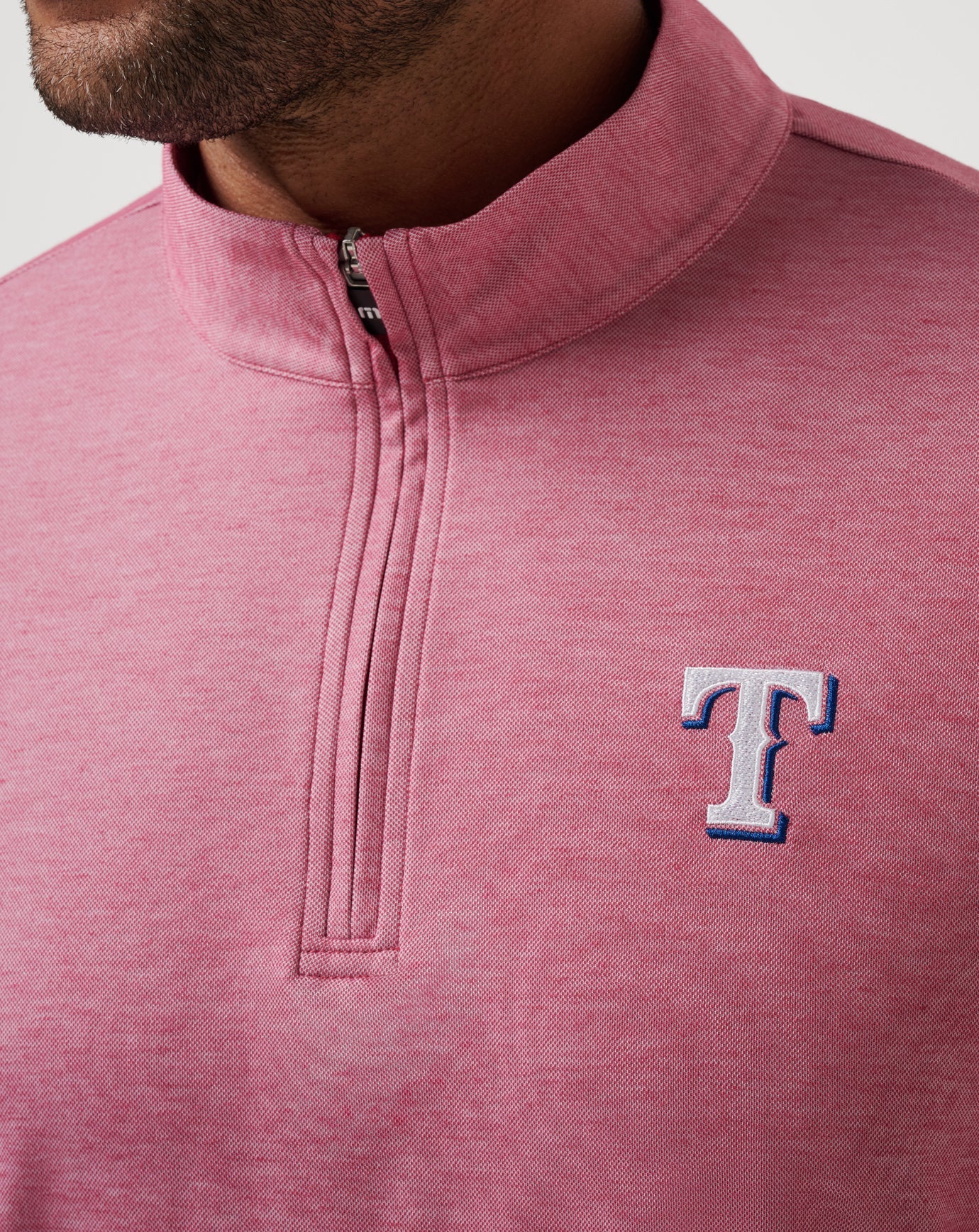 Men|New Texas Rangers Time To Tailgate Quarter Zip