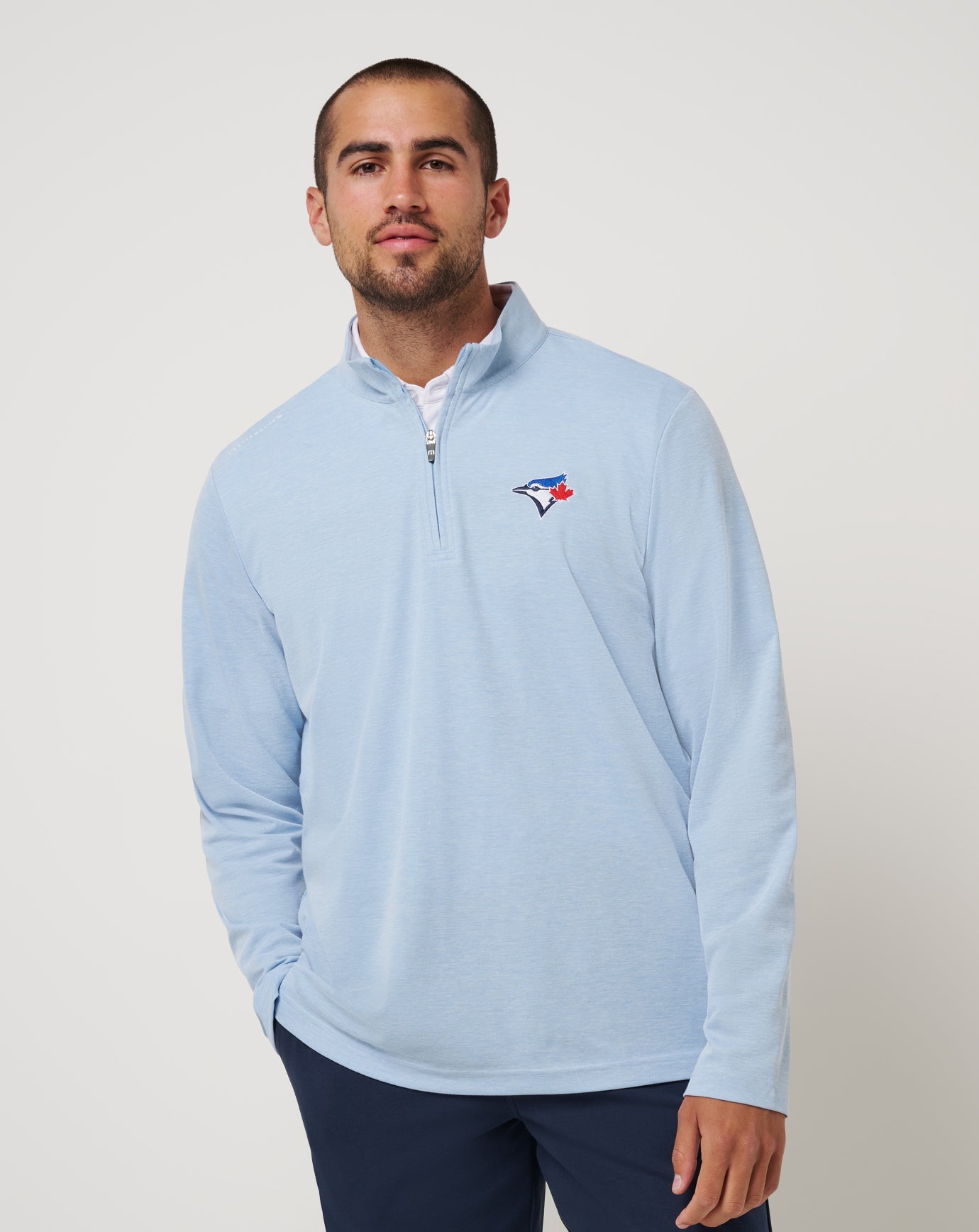 Men|Game Day|New Toronto Blue Jays Time To Tailgate Quarter Zip