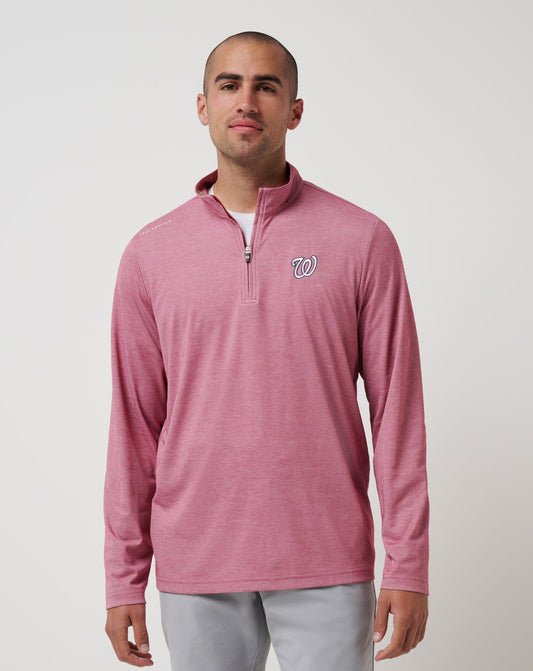 Men|New Washington Nationals Time To Tailgate Quarter Zip