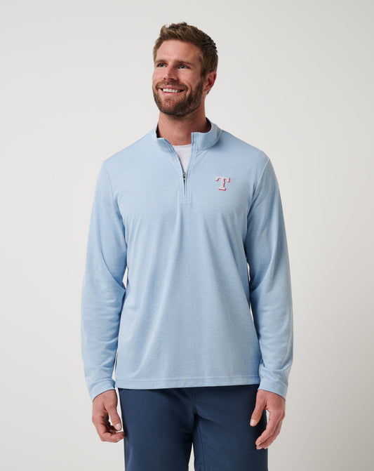 Men|New Texas Rangers Time To Tailgate Quarter Zip