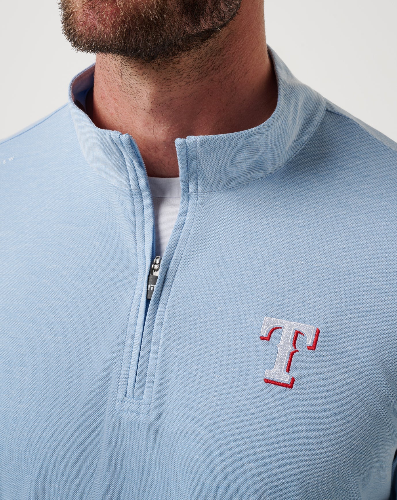 Men|New Texas Rangers Time To Tailgate Quarter Zip