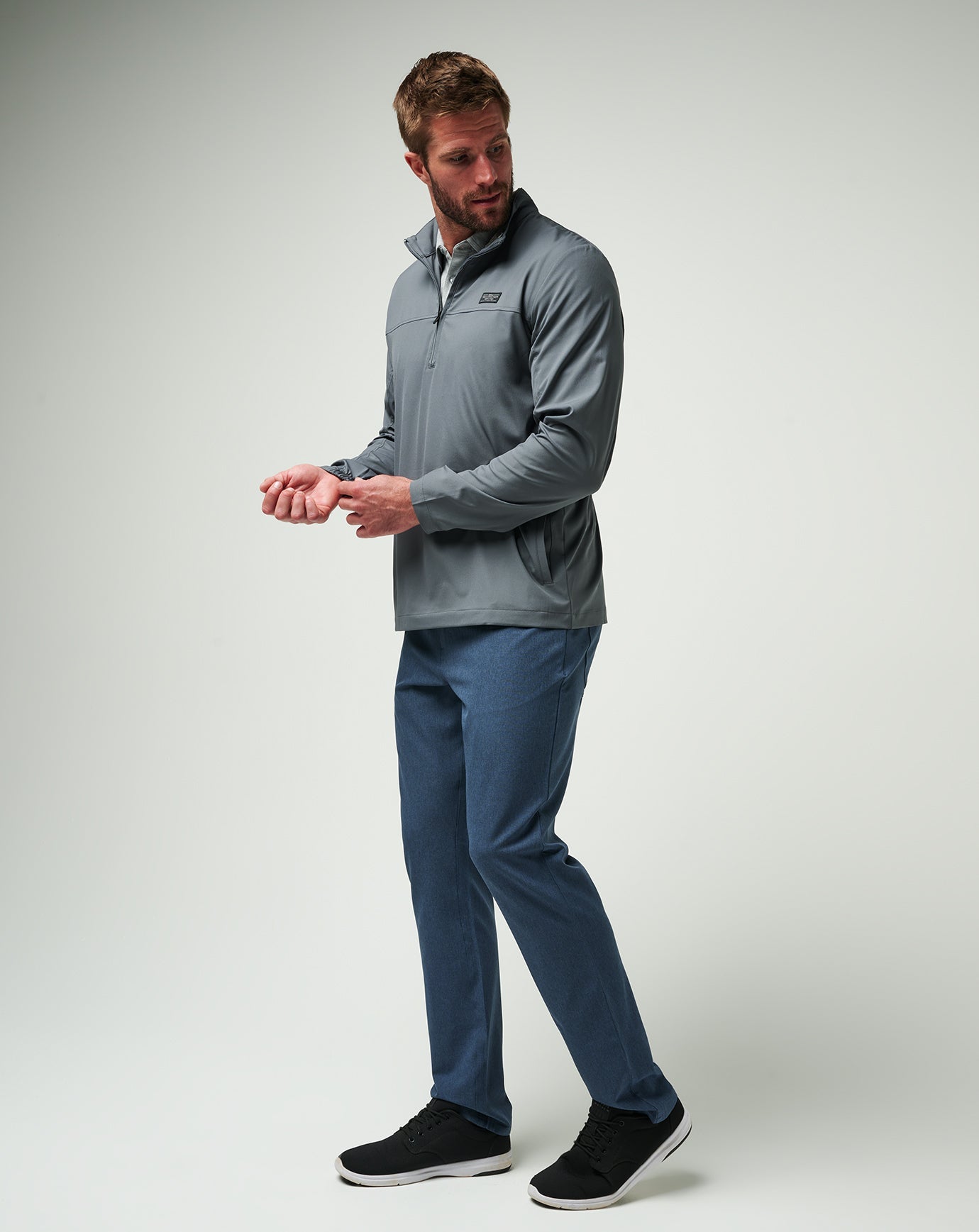 Men|Golf Wanderlust Quarter Zip