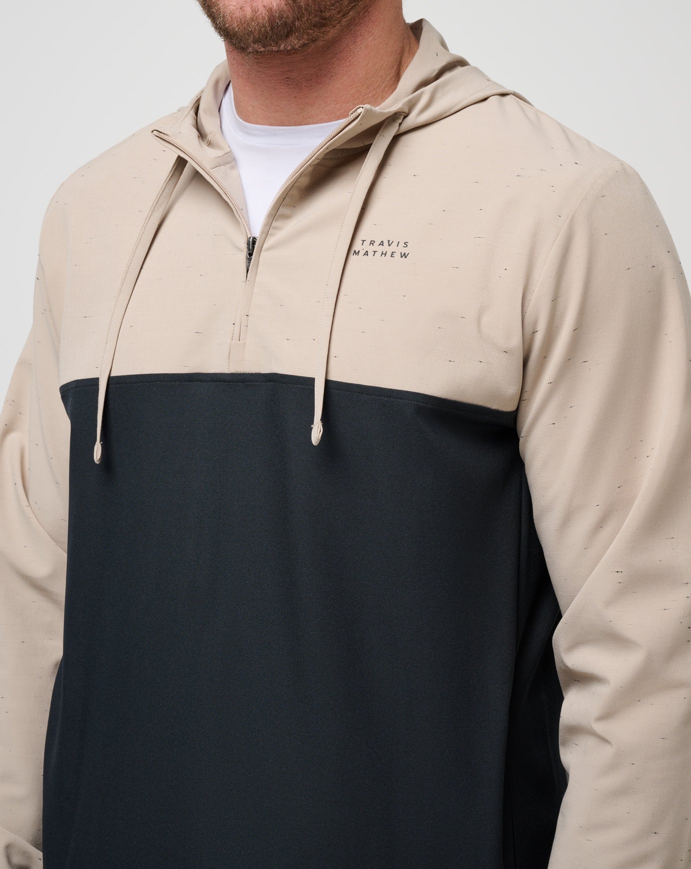 Men Rocky Shore Quarter Zip Hoodie