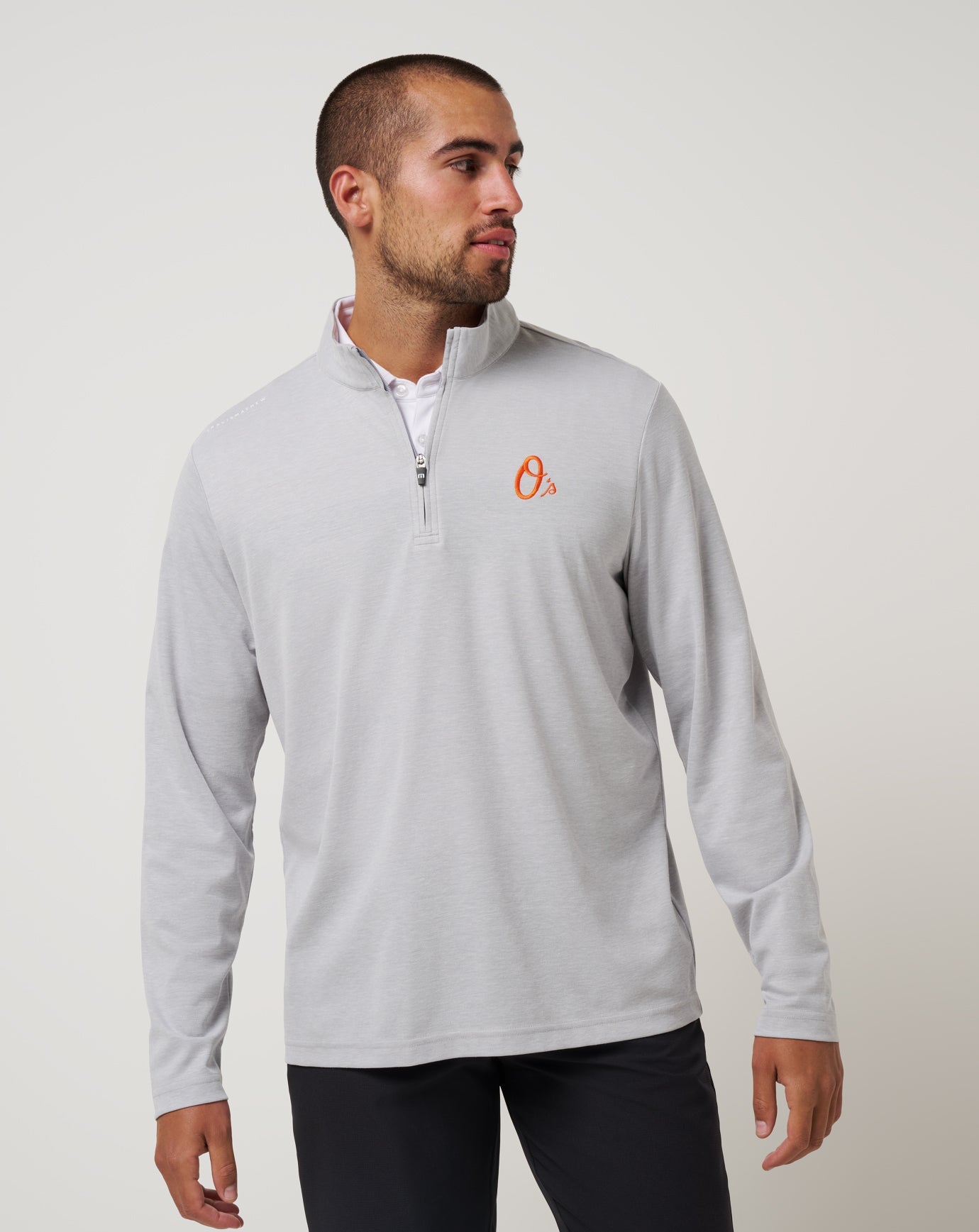 Men|New Baltimore Orioles Time To Tailgate Quarter Zip