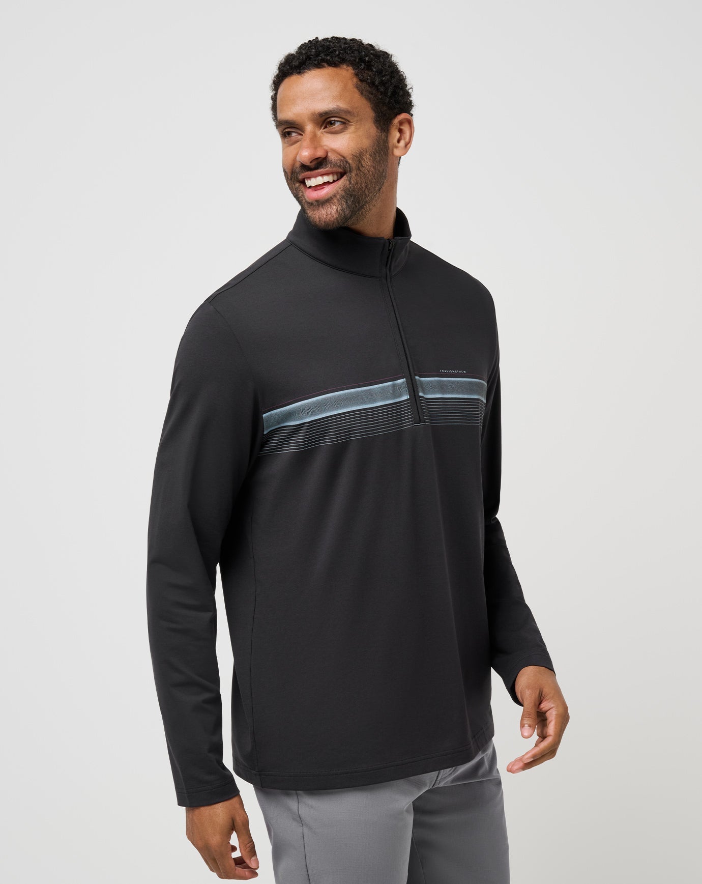 Men|Golf Nautical Adventure Quarter Zip