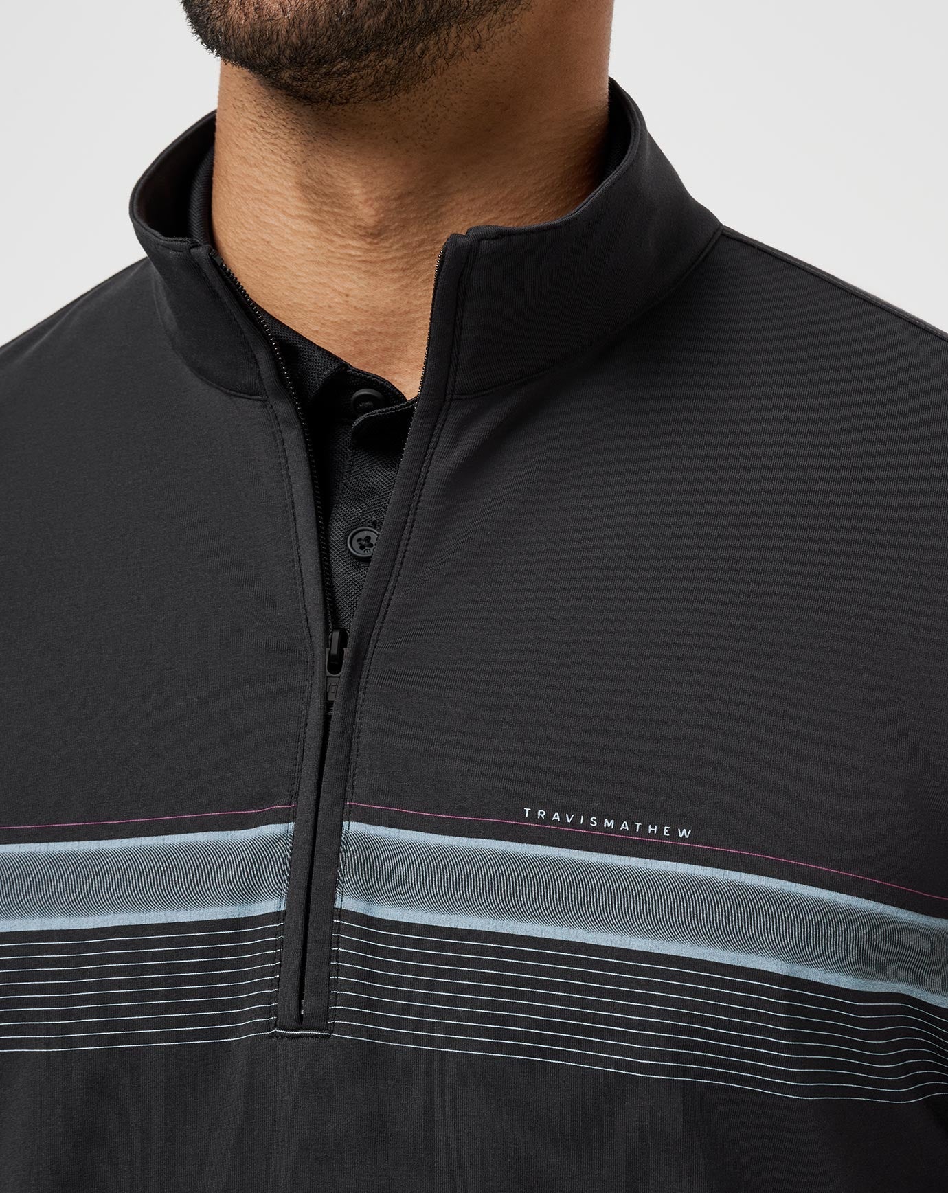Men|Golf Nautical Adventure Quarter Zip